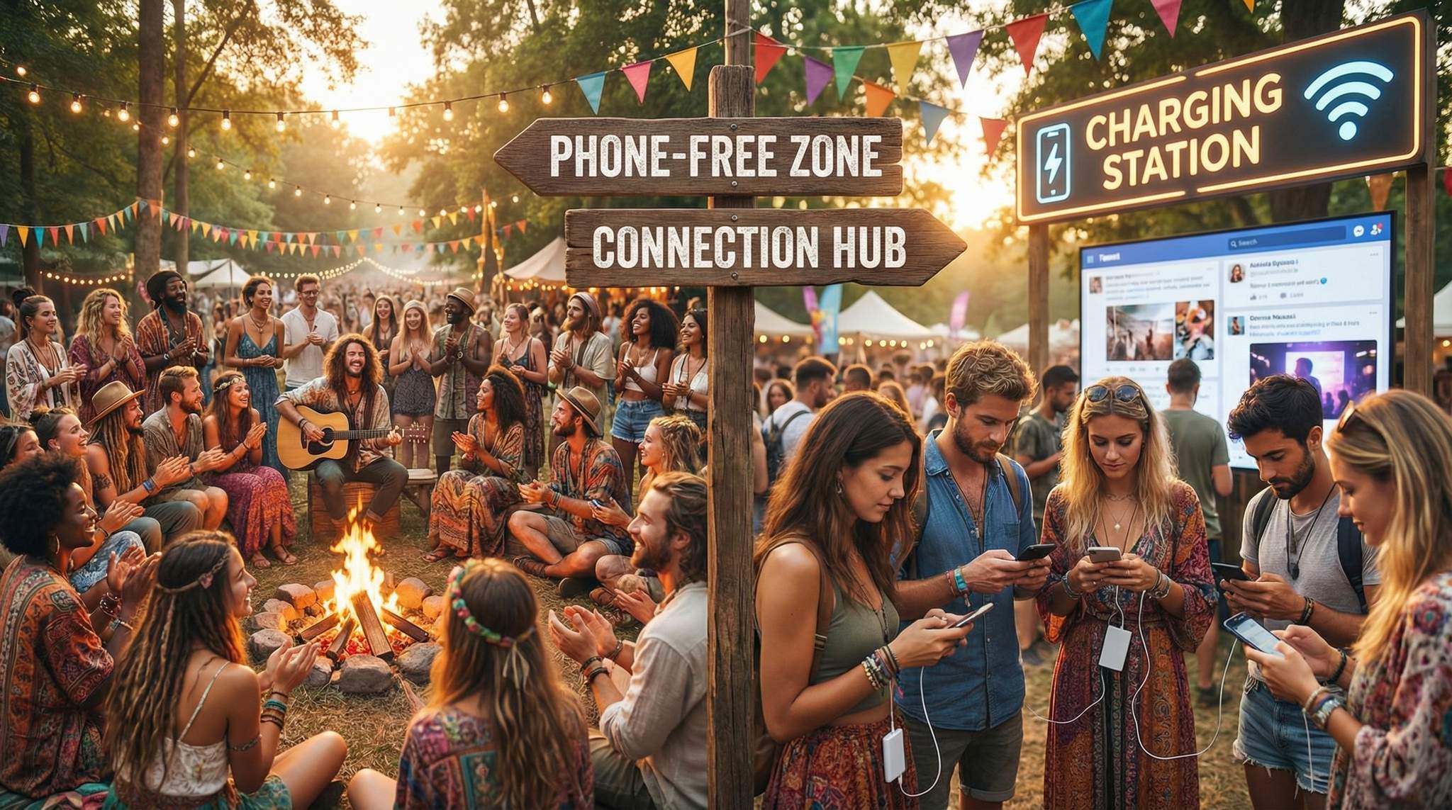 Phone-Free Festival Zones: Balancing Immersion and Connectivity On-Site