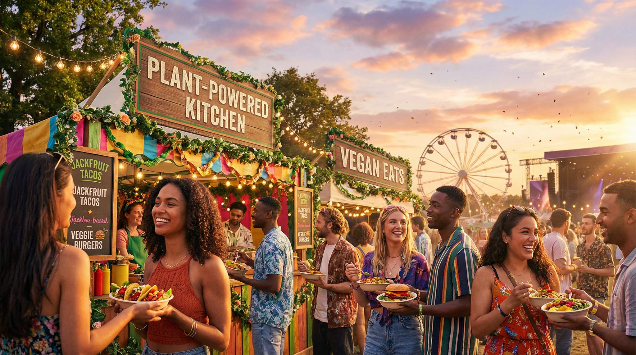 Plant-Powered Festivals: Catering to Vegan and Vegetarian Audiences