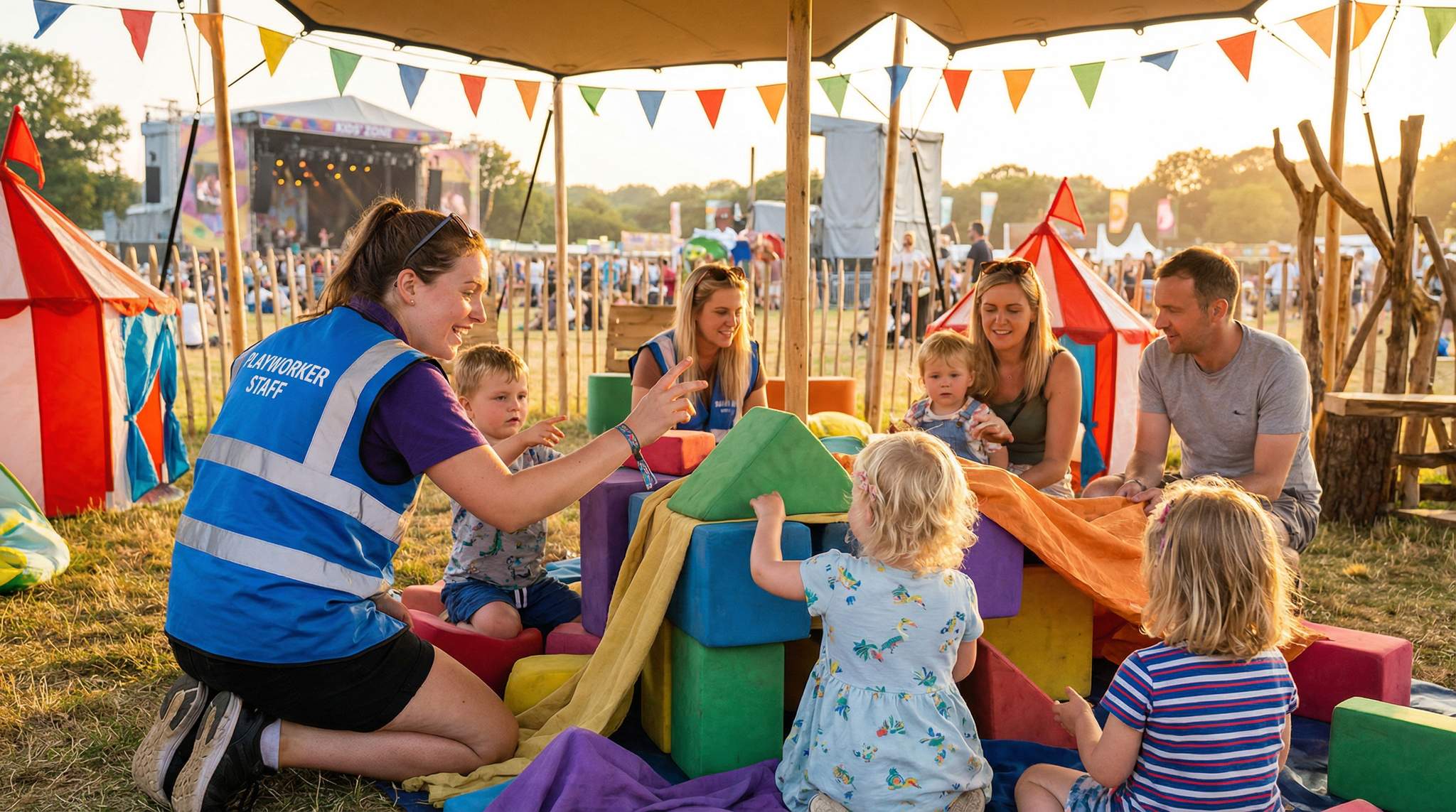 Playworker Roles: Beyond ‘Volunteer’ in Family-Friendly Festivals