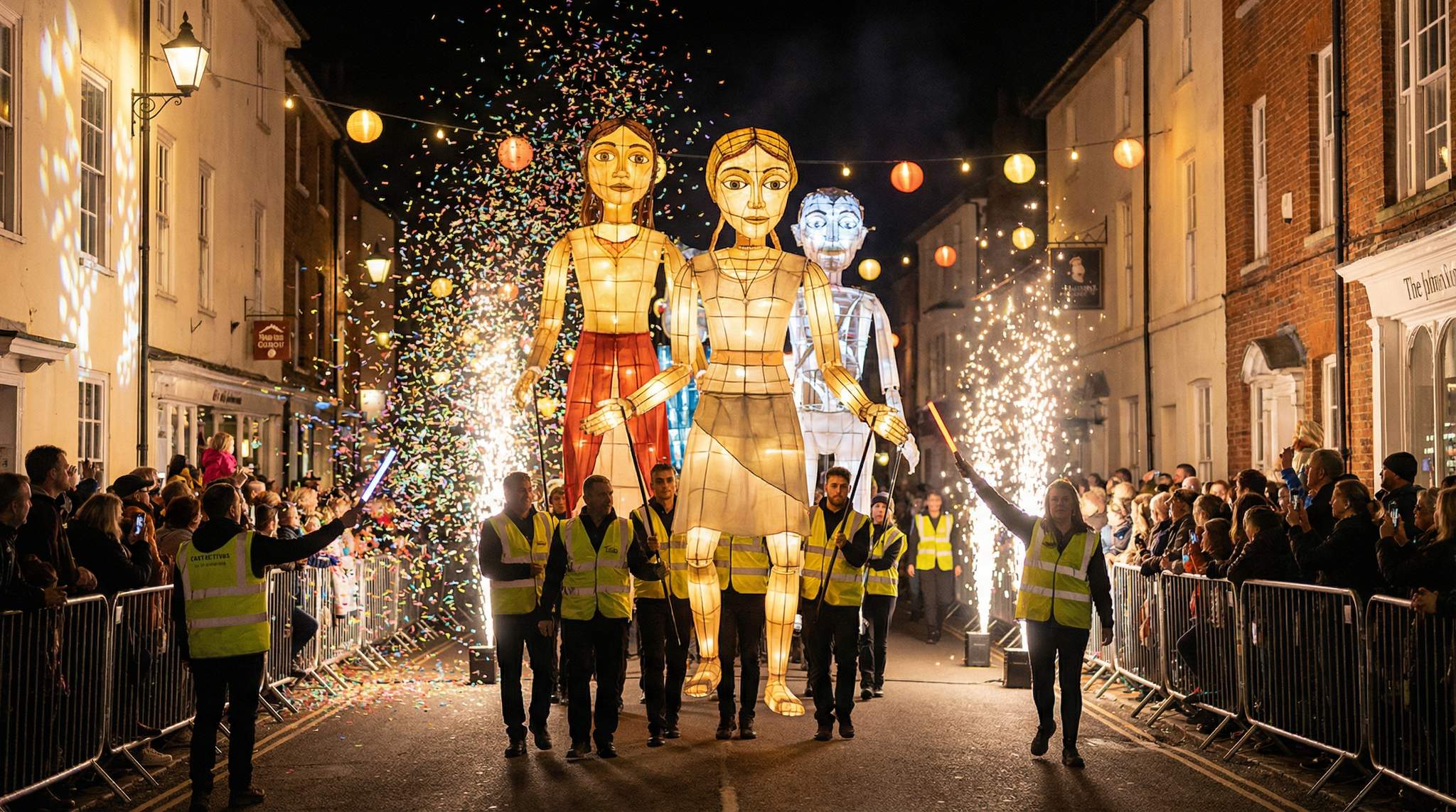 Procession Safety in Folk Festivals: Giants, Puppets, and Pyro Alternatives