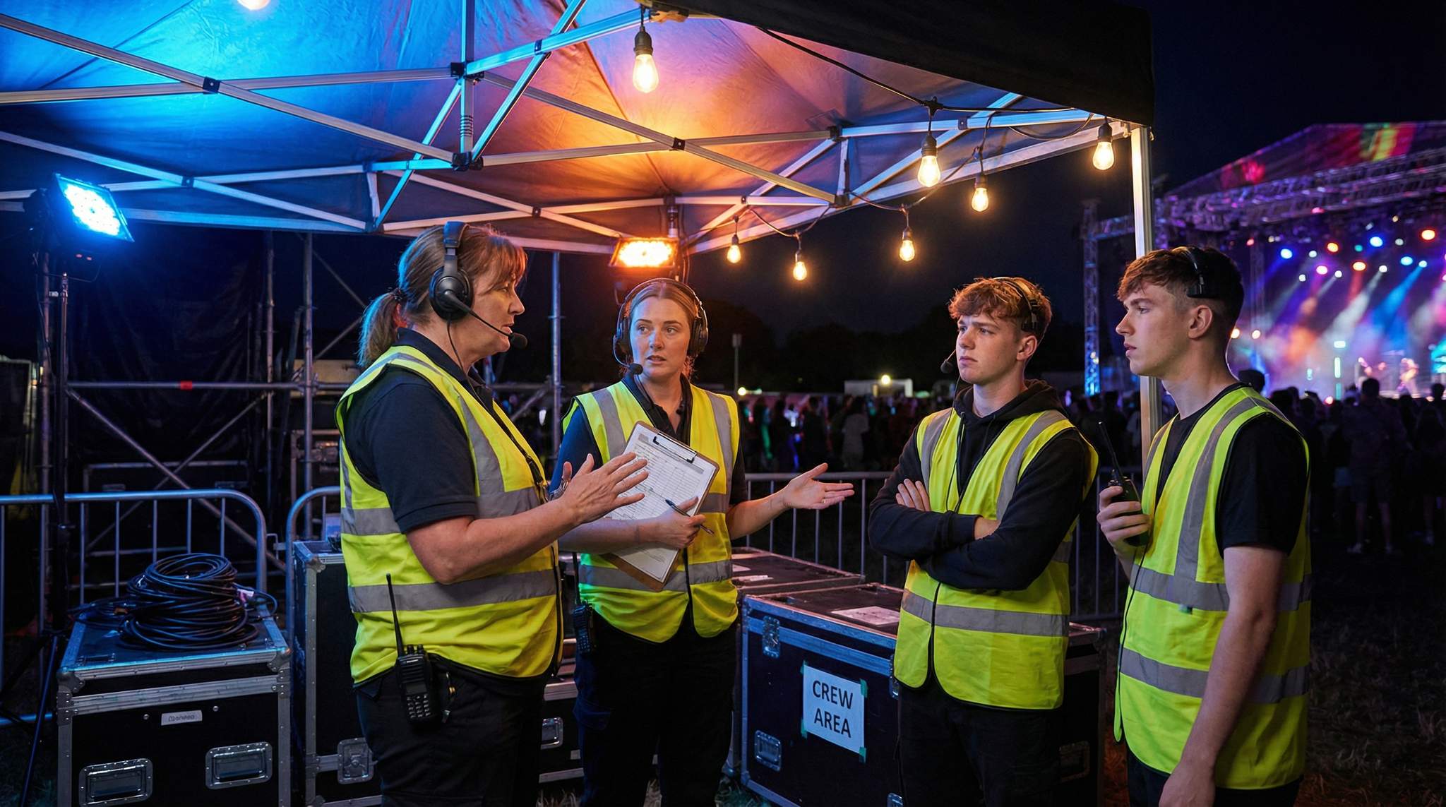 Resolving Conflicts in Festival Crews: Keeping Your Team United Under Pressure
