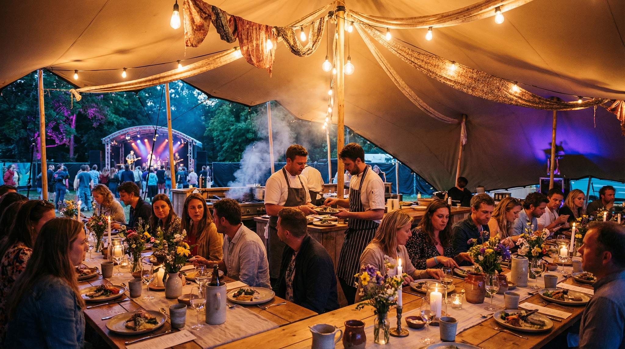 Showcase: Chef Collabs and Long-Table Suppers at Boutique Festivals