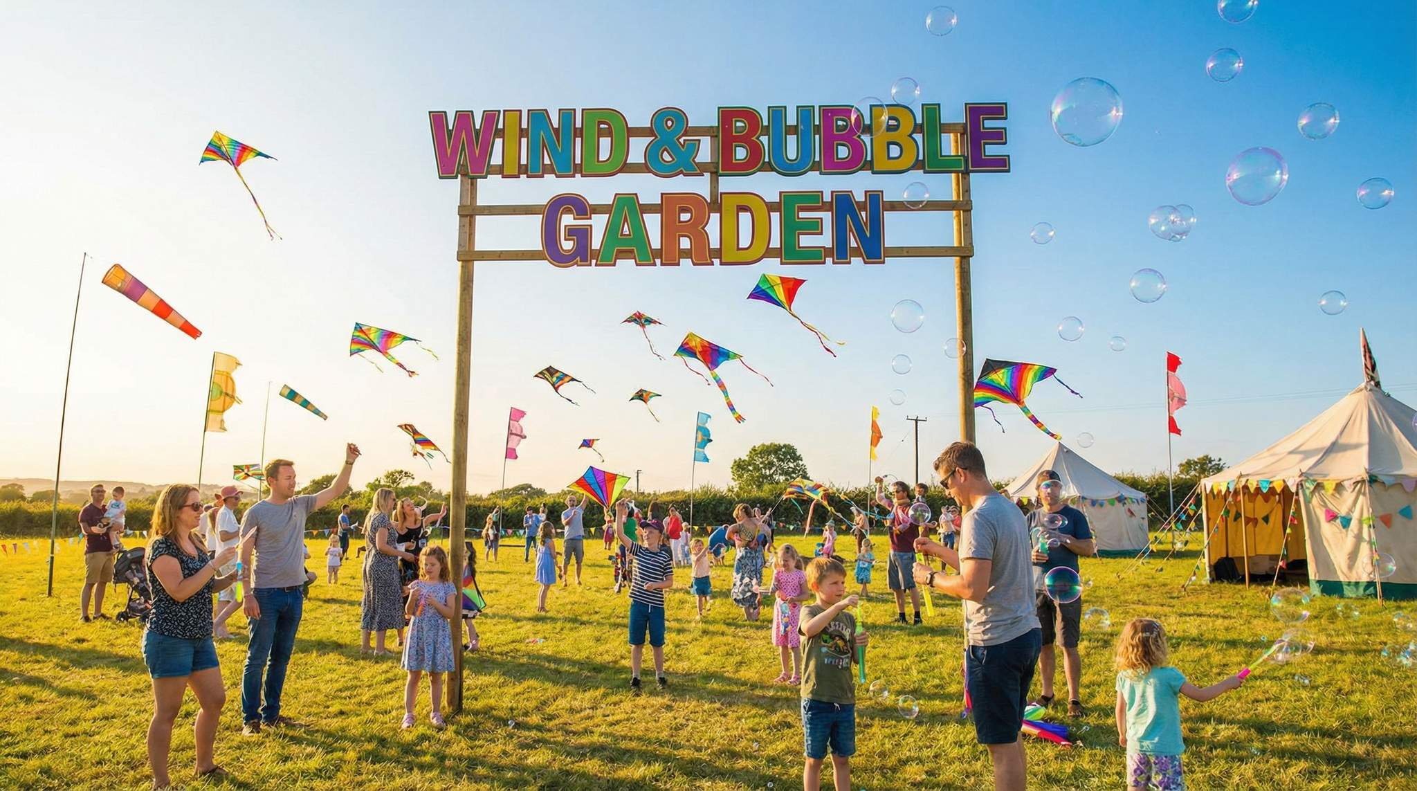 Showcase: Kite, Bubble, and Wind Gardens – Low-Tech Wonders at Family-Friendly Festivals