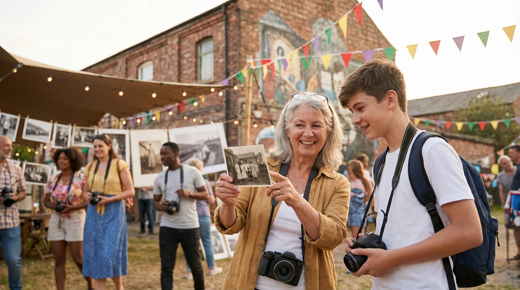 Showcase: Photography Walks With Elders and Youth – A Festival of Memory Connecting Generations