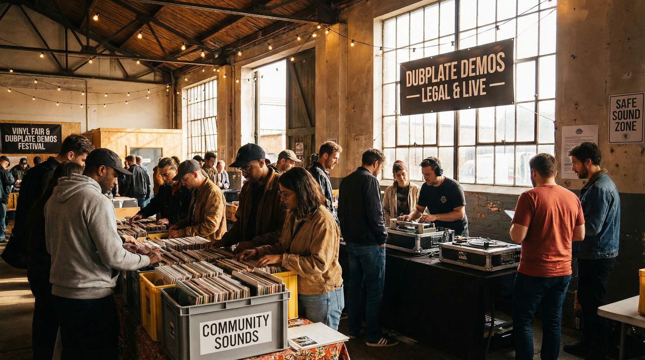 Showcase: Vinyl Fair & Dubplate Demos Festival (Legal)