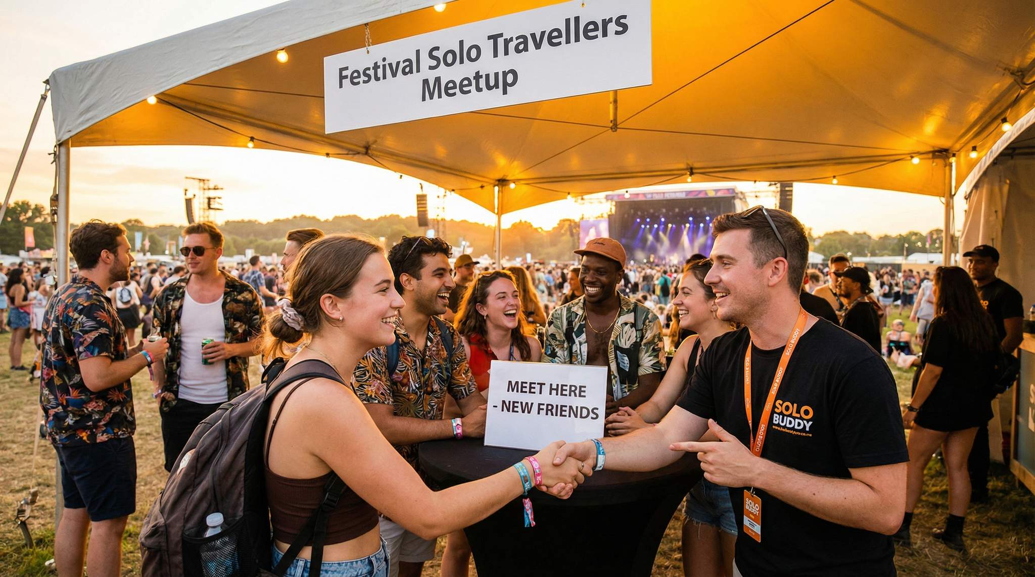 Solo but Not Alone: Making Festivals Safe and Welcoming for Individual Attendees