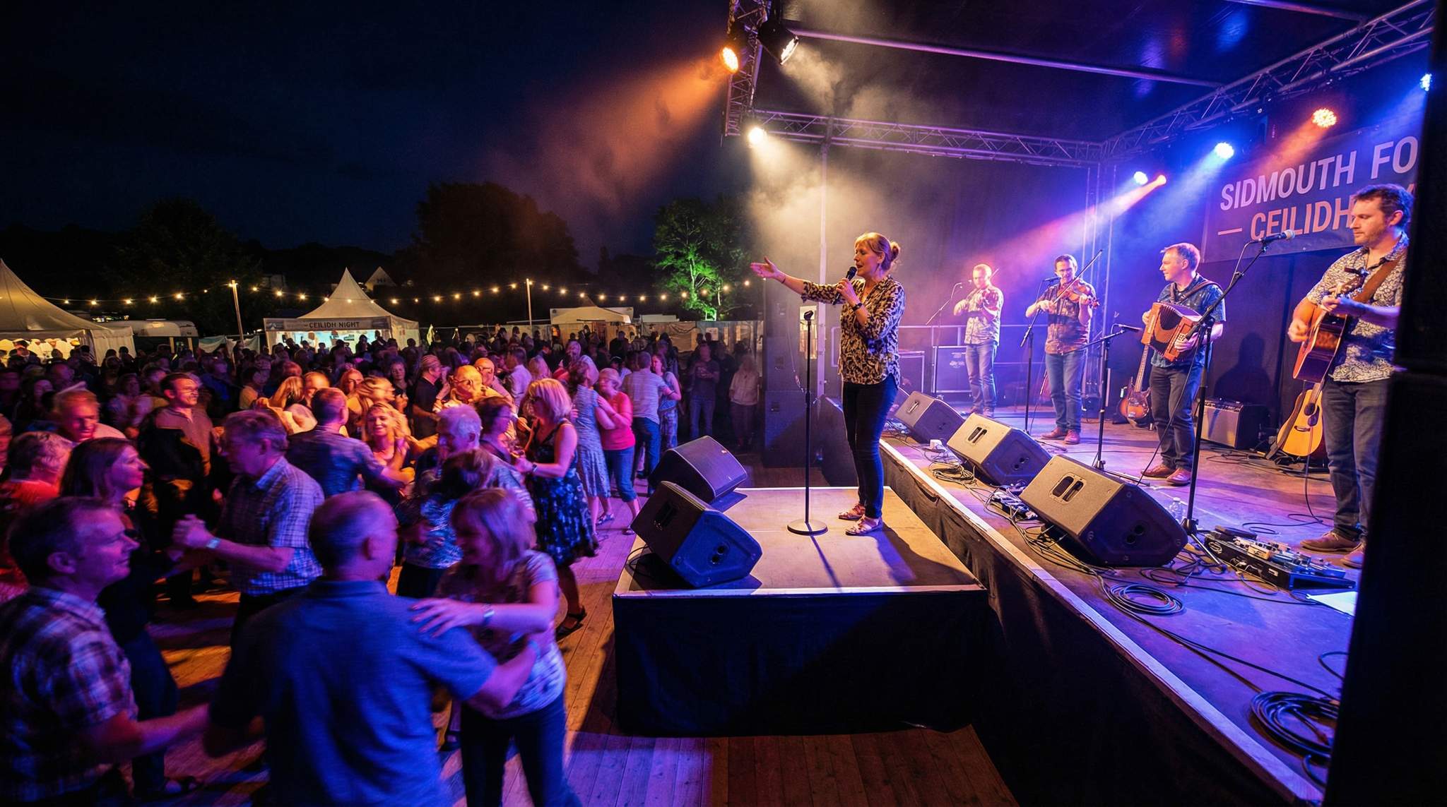 Stagecraft for Dance-Plus-Band Shows at Folk Festivals: Callers and Monitors