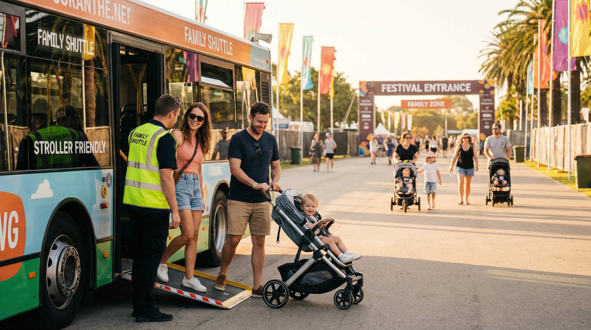 Transit and Last-Mile for Strollers at Festivals: Ensuring Smooth Arrivals for Families
