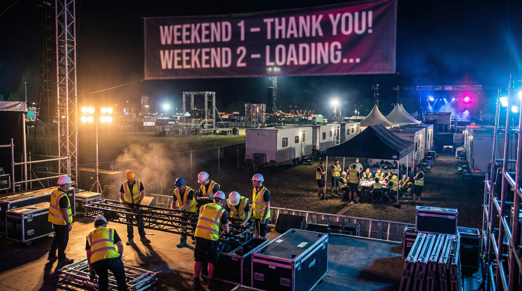 Two-Weekend Festivals: Operational Strategies for Back-to-Back Events