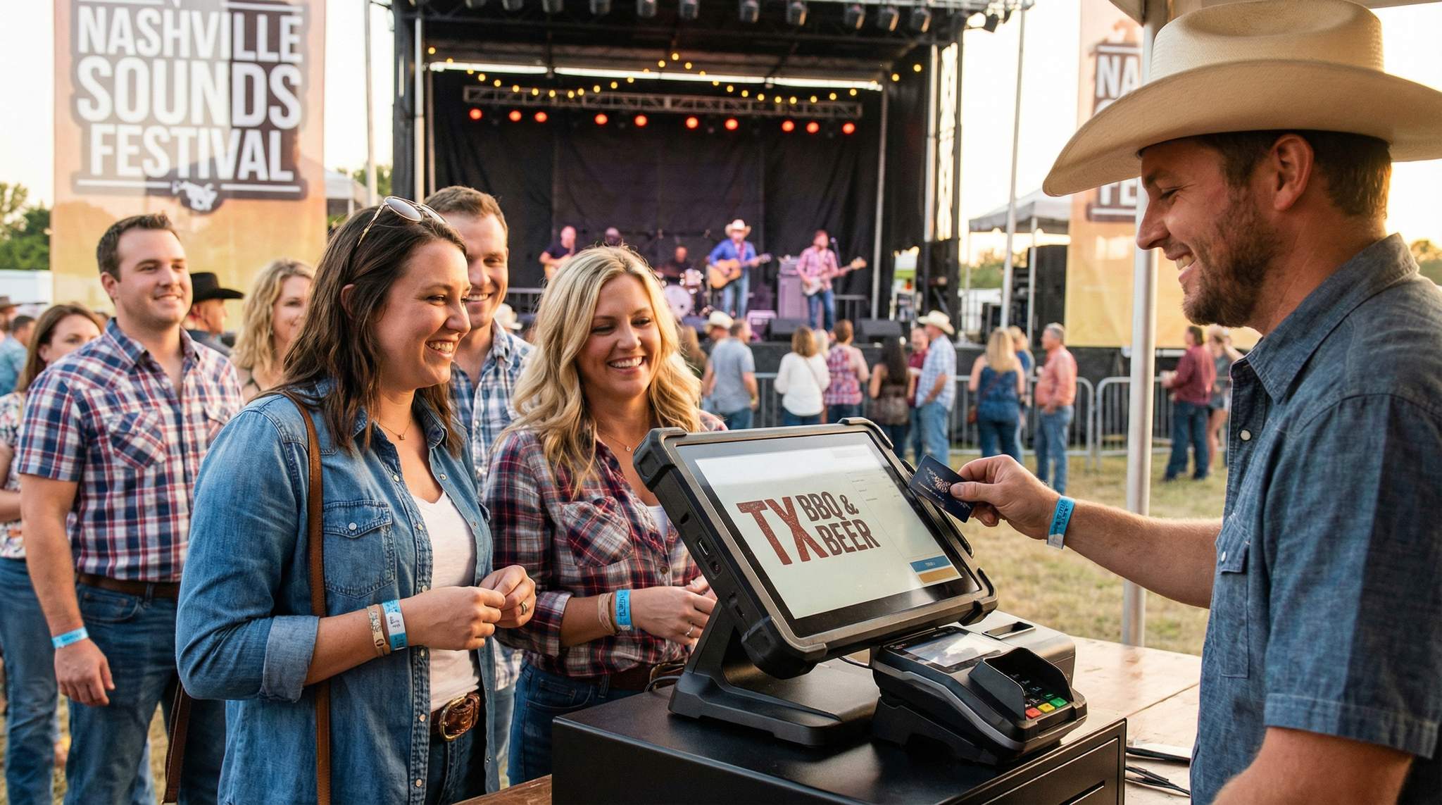 Vendor POS Discipline at Country Music Festivals: Faster Transactions, Happier Crowds