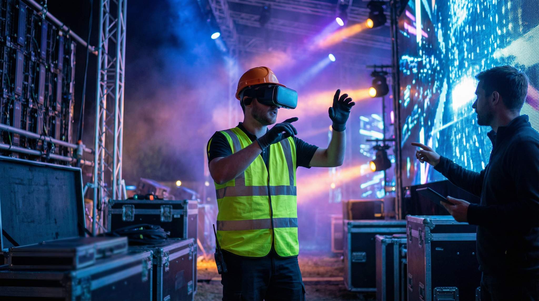 Virtual Reality Crew Training for Festival Production: Immersive Onboarding and Safety Drills