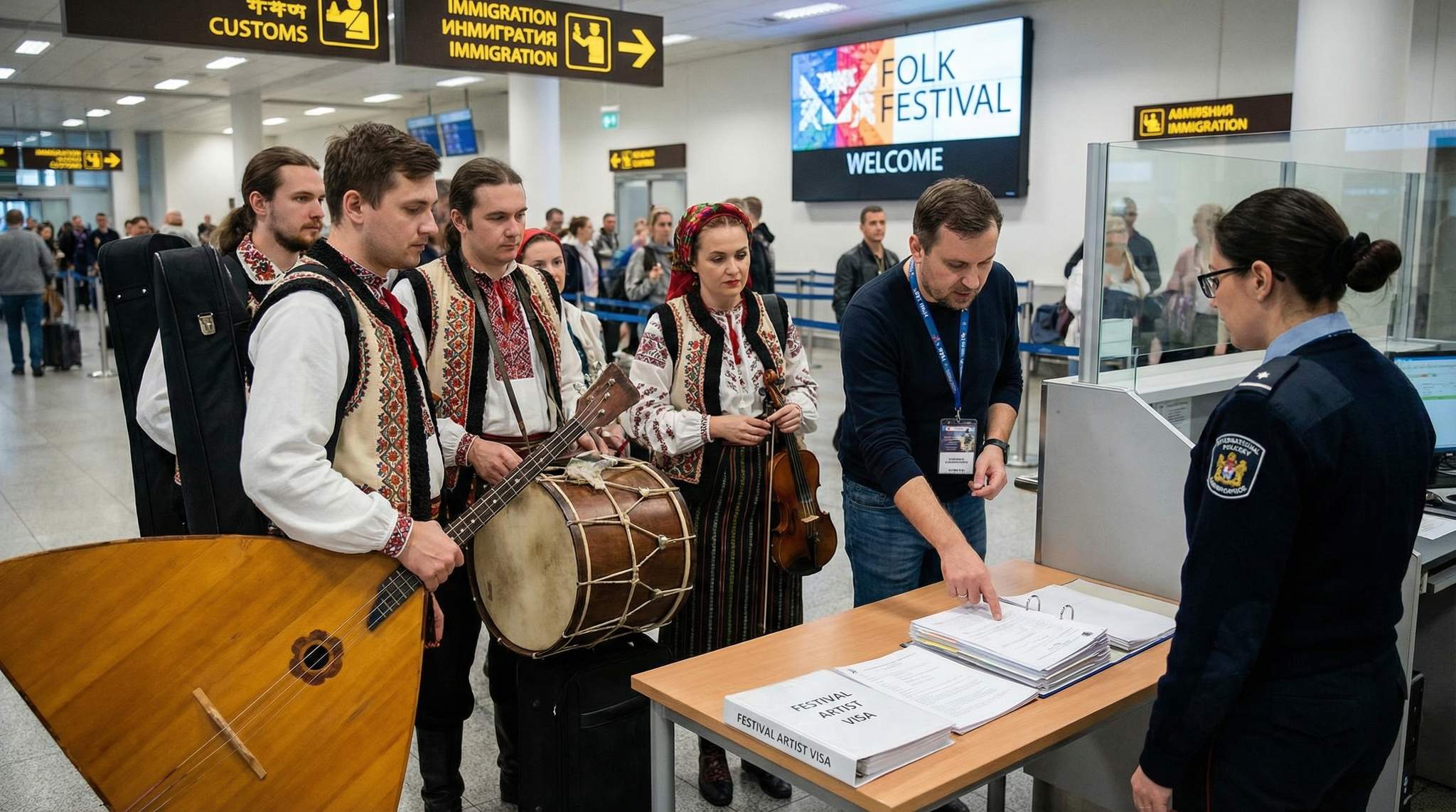 Visa and Border Tips for Traditional Folk Festival Ensembles