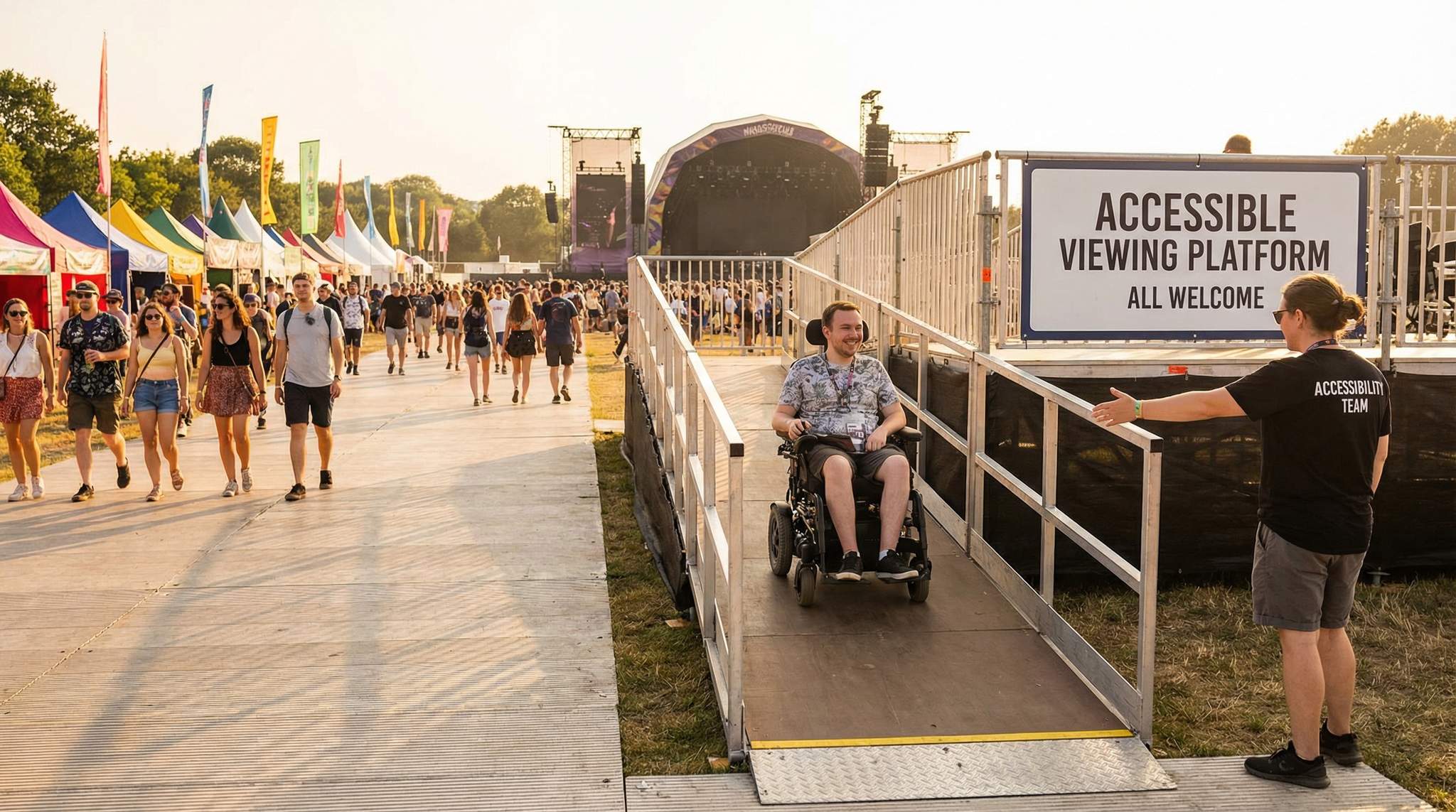 Wheelchair-Friendly Festivals: Ensuring Accessibility for Attendees with Mobility Challenges