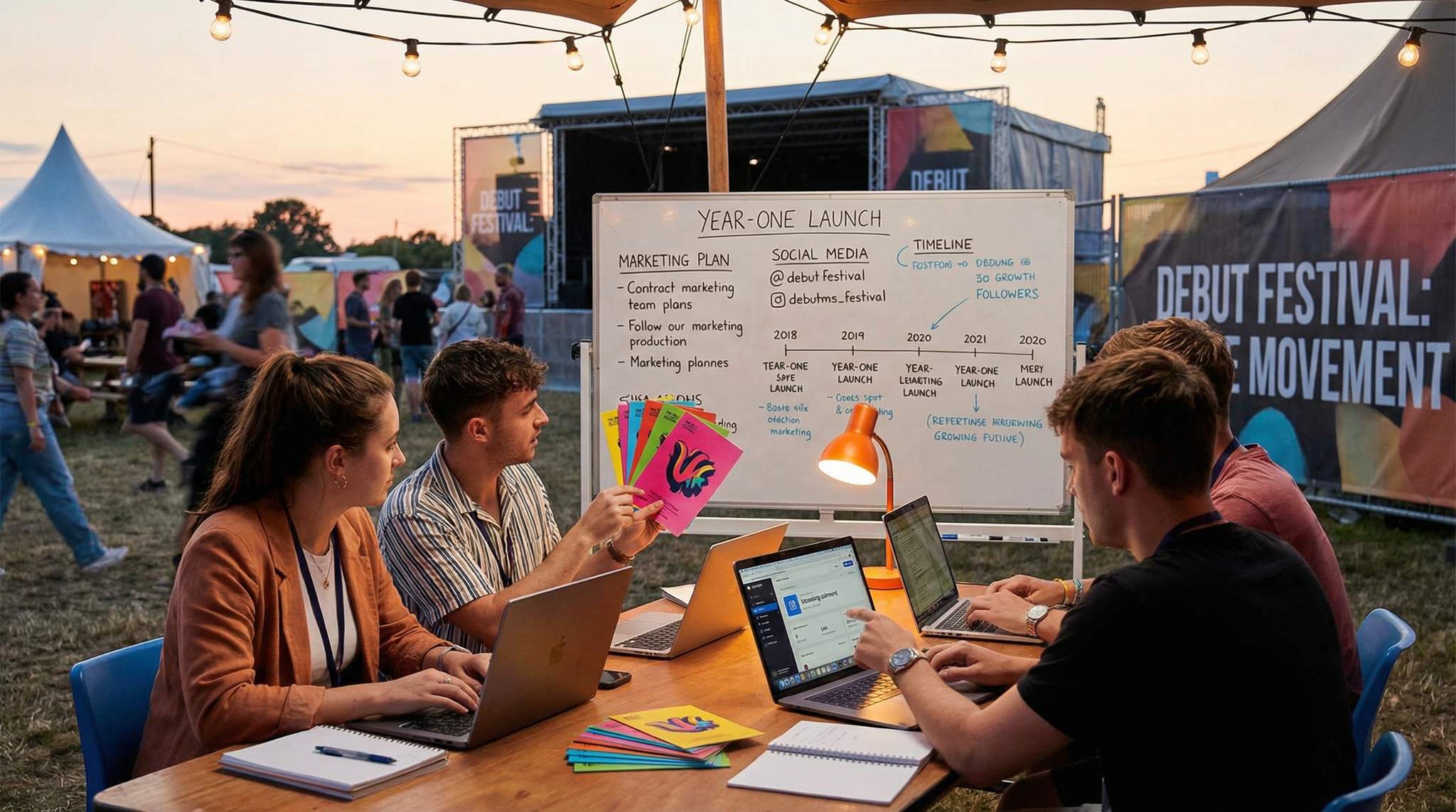 Year-One Festival Marketing: Building Buzz and Trust from Scratch