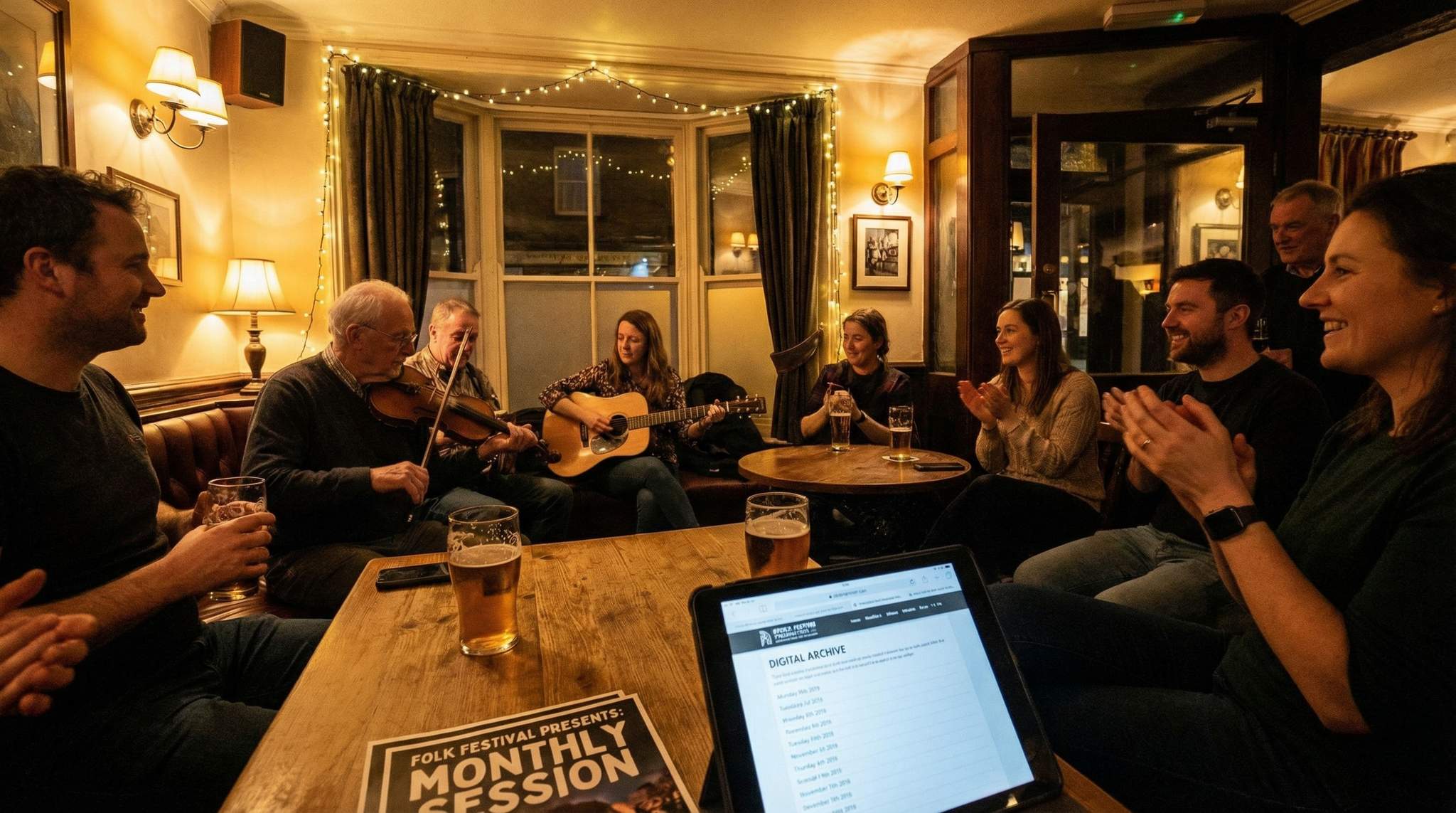 Year-Round Folk Festivals: Pop-Ups, Sessions, and Digital Archives