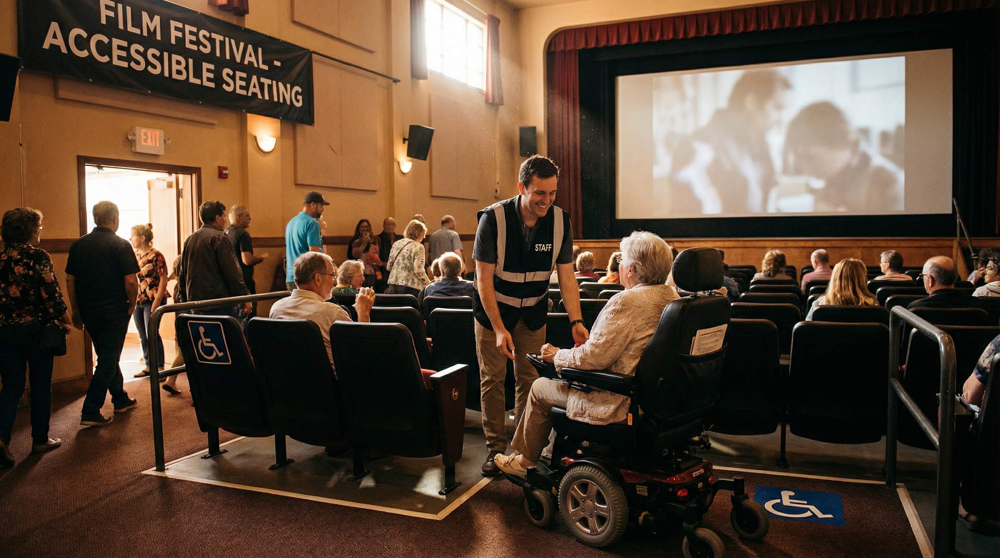 Accessibility in the Aisles: Ensuring Inclusive Seating and Support at Film Festivals