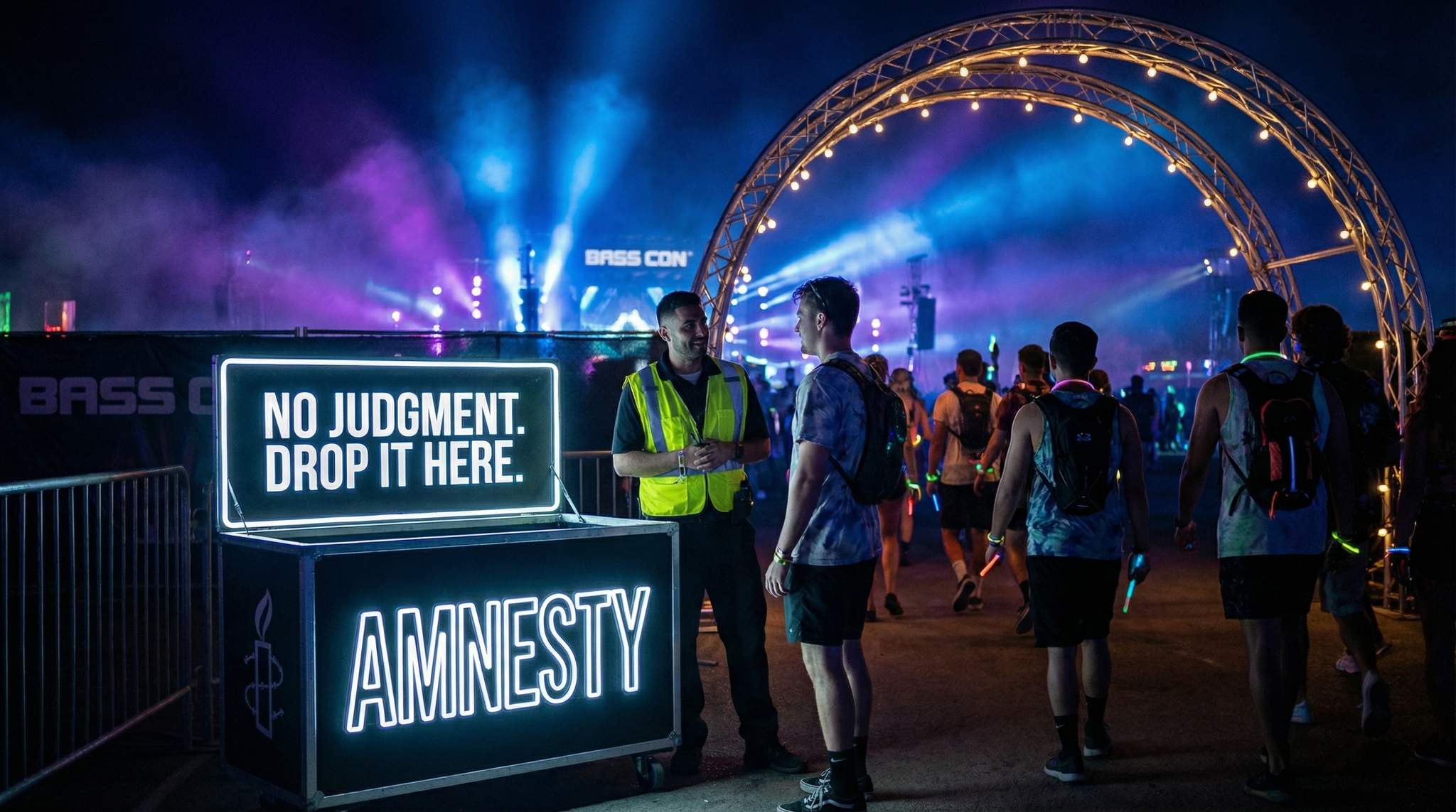 Amnesty and Searches: Festival Safety Without Humiliation