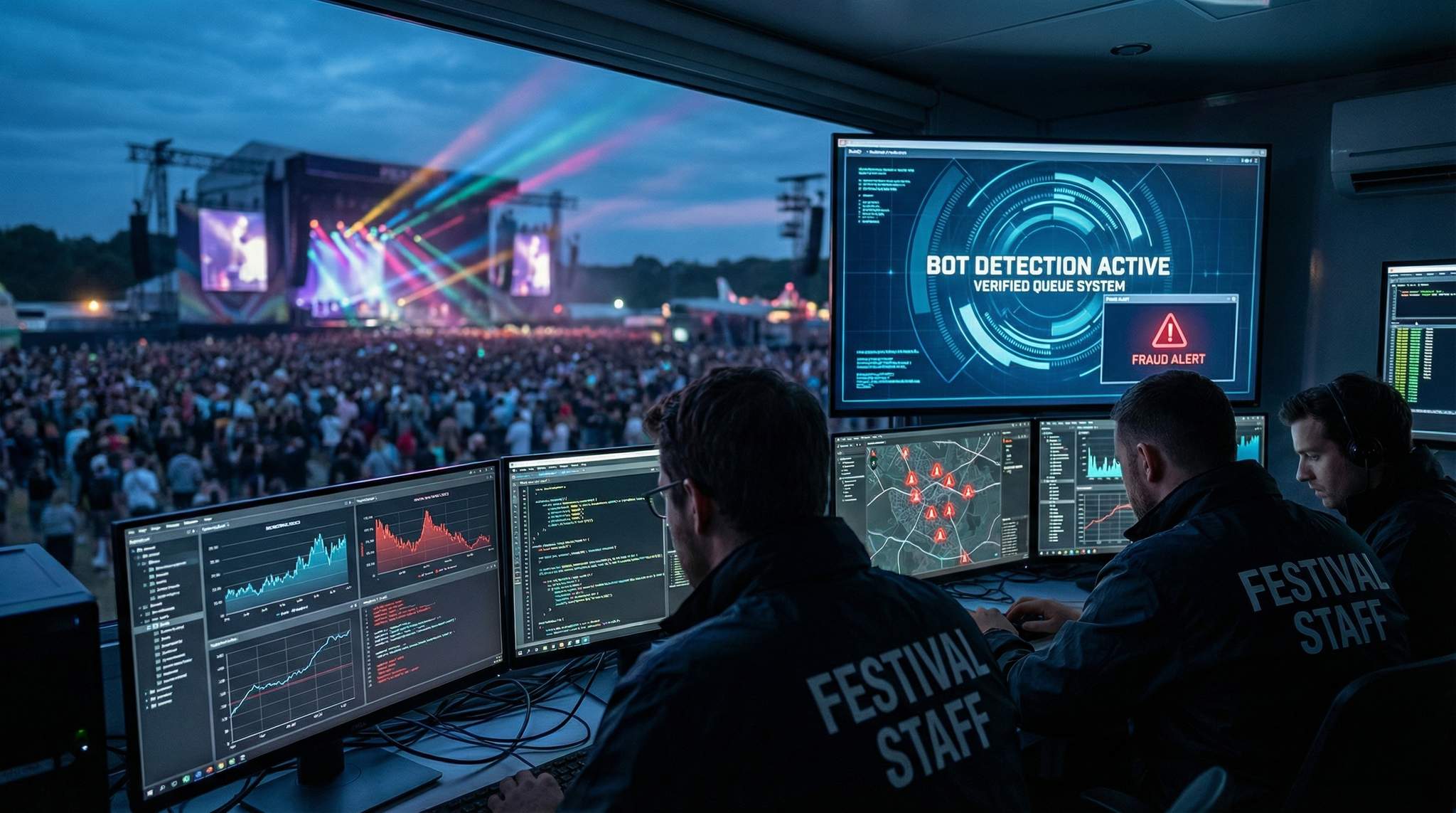 Stop ticket bots and scammers from ripping off your fans.
