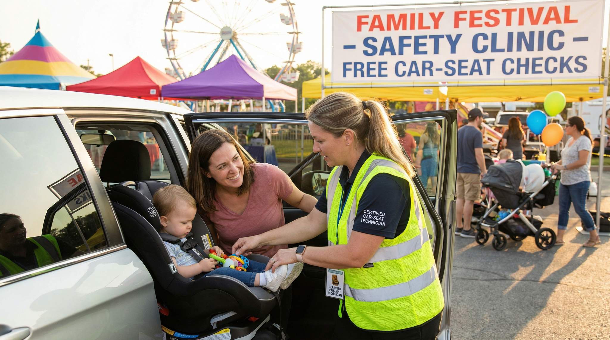 Car-Seat Safety Clinics at Family Festivals: Quick Checks That Save Lives