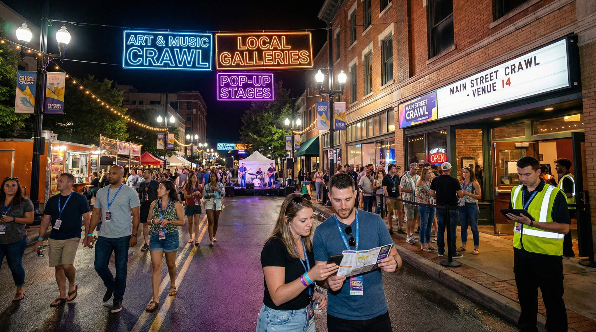 Case Study: Citywide Cultural Crawl Festivals – Activating Main Streets
