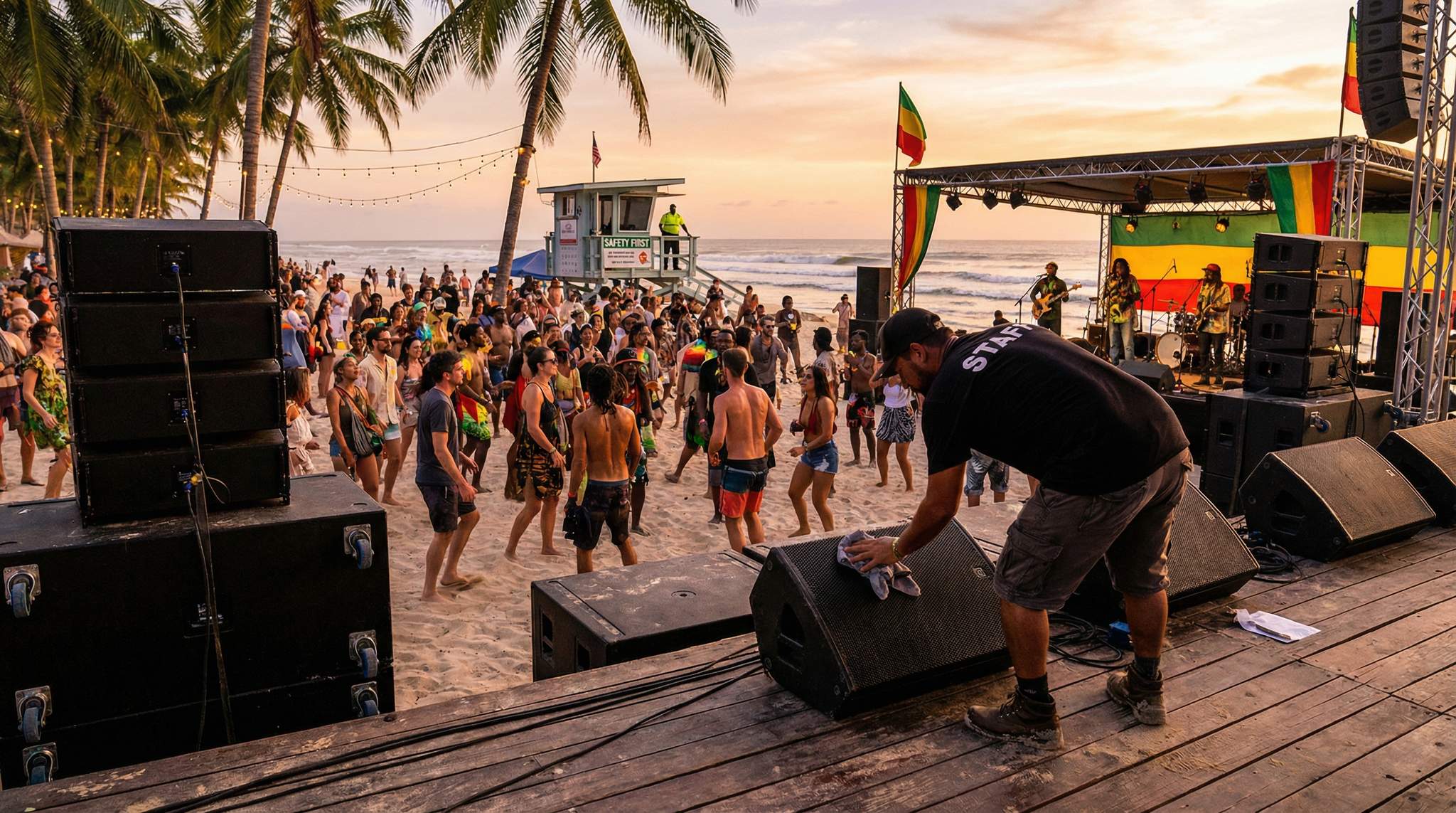 Case Study: Coastal & Beachfront Reggae Festivals &ndash; Salt, Sand, Bass & Safety