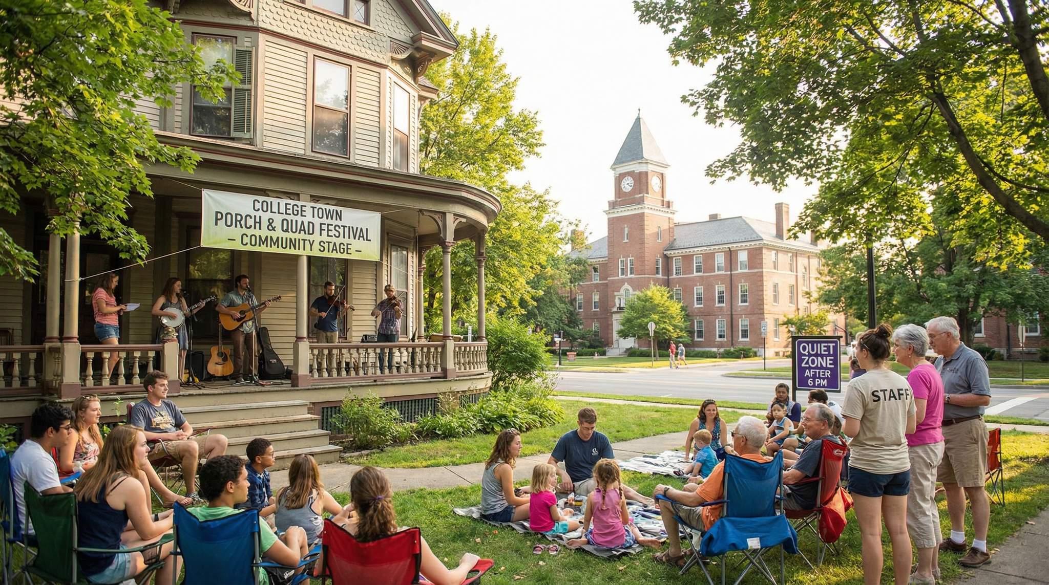 Case Study: College-Town Porch & Quad Festival Series &ndash; Bridging Campus and Community