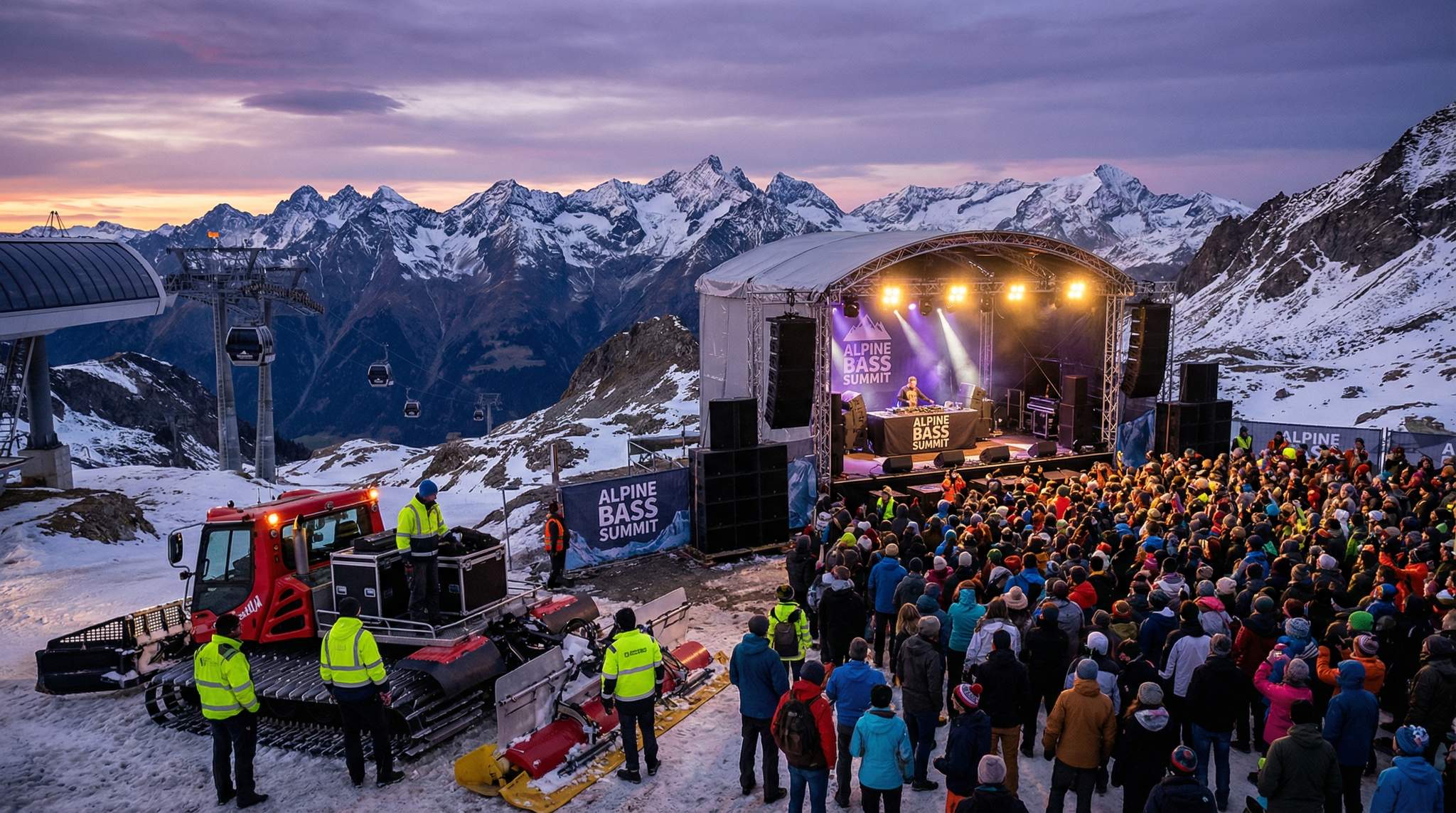 Case Study: Mountain/Alpine Bass Festival Weekenders &ndash; Overcoming High-Altitude Challenges