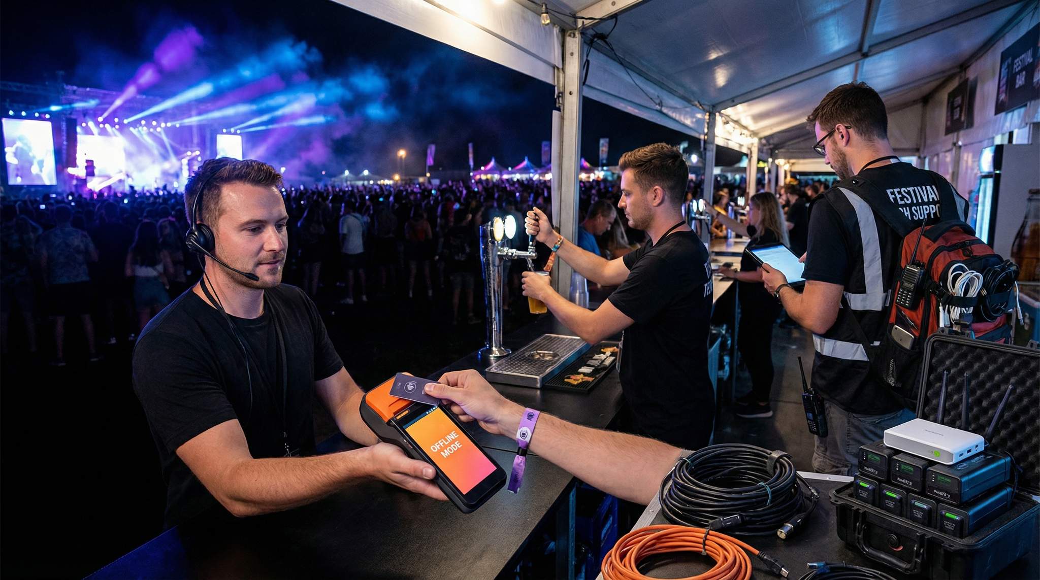 Cashless at Scale: Offline Fallback Strategies for Large Festivals