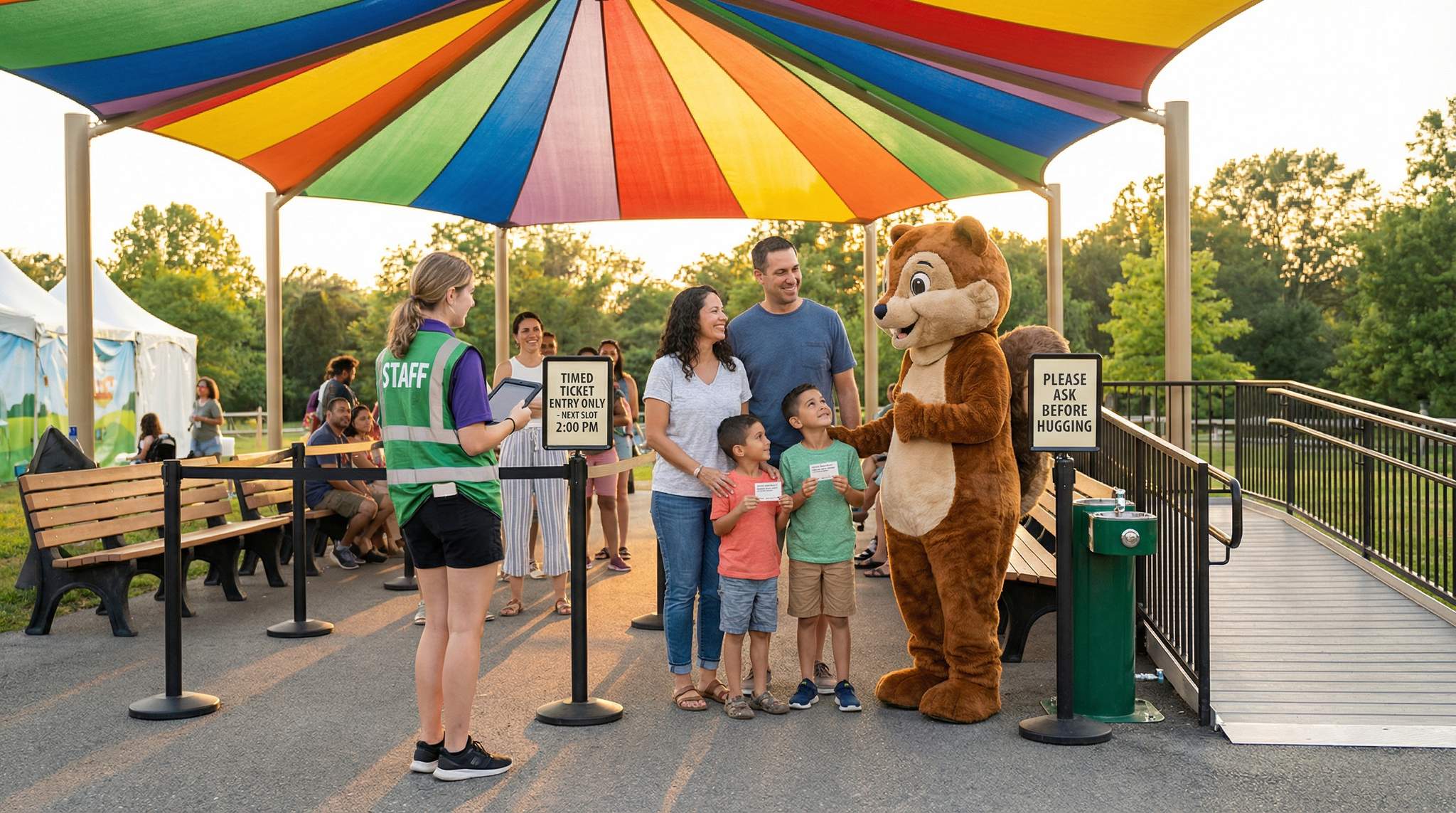 Character Meet-and-Greets Without Chaos at Family Festivals
