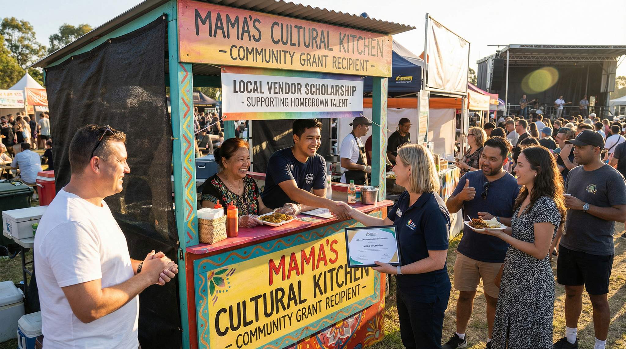 Community Grants & Vendor Scholarships: Helping Local Vendors Thrive at Food Festivals