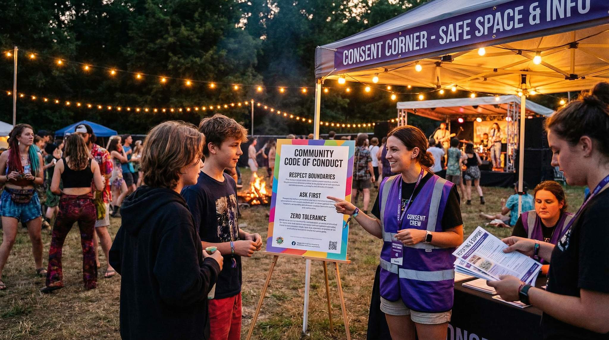 Consent Culture in Close Quarters: Safeguarding Attendees at Boutique Festivals