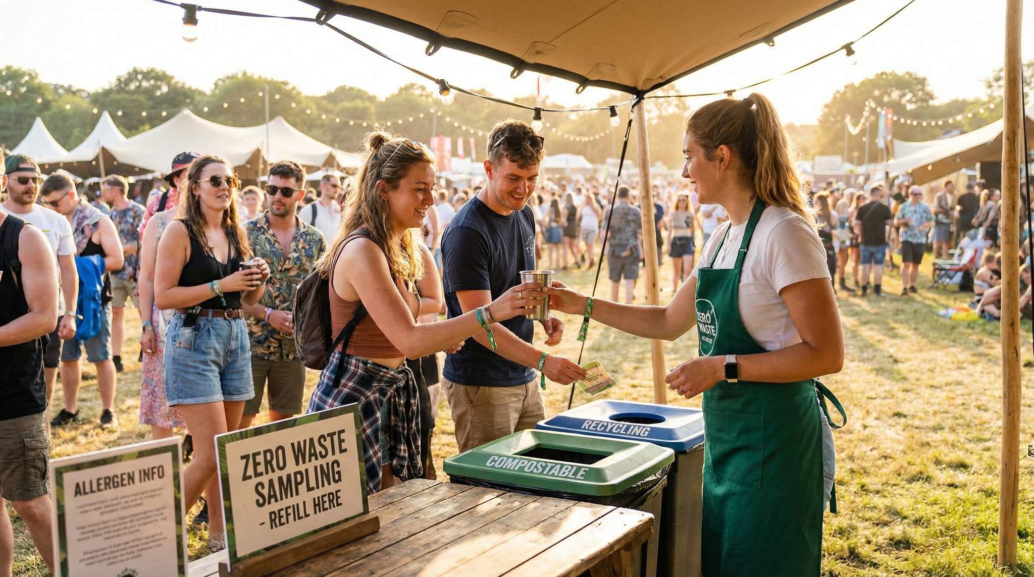 Discover how to deliver CPG samples at festivals without trashing the grounds – from smart waste planning and allergen labelling to strategic placement and more.

