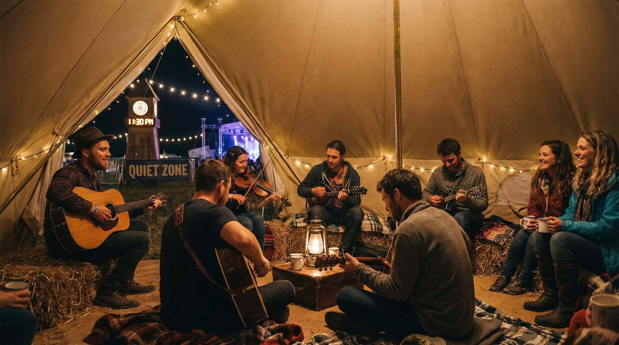 Curfew Strategies at Folk Festivals: Encore Etiquette and After-Hours Quiet Jams