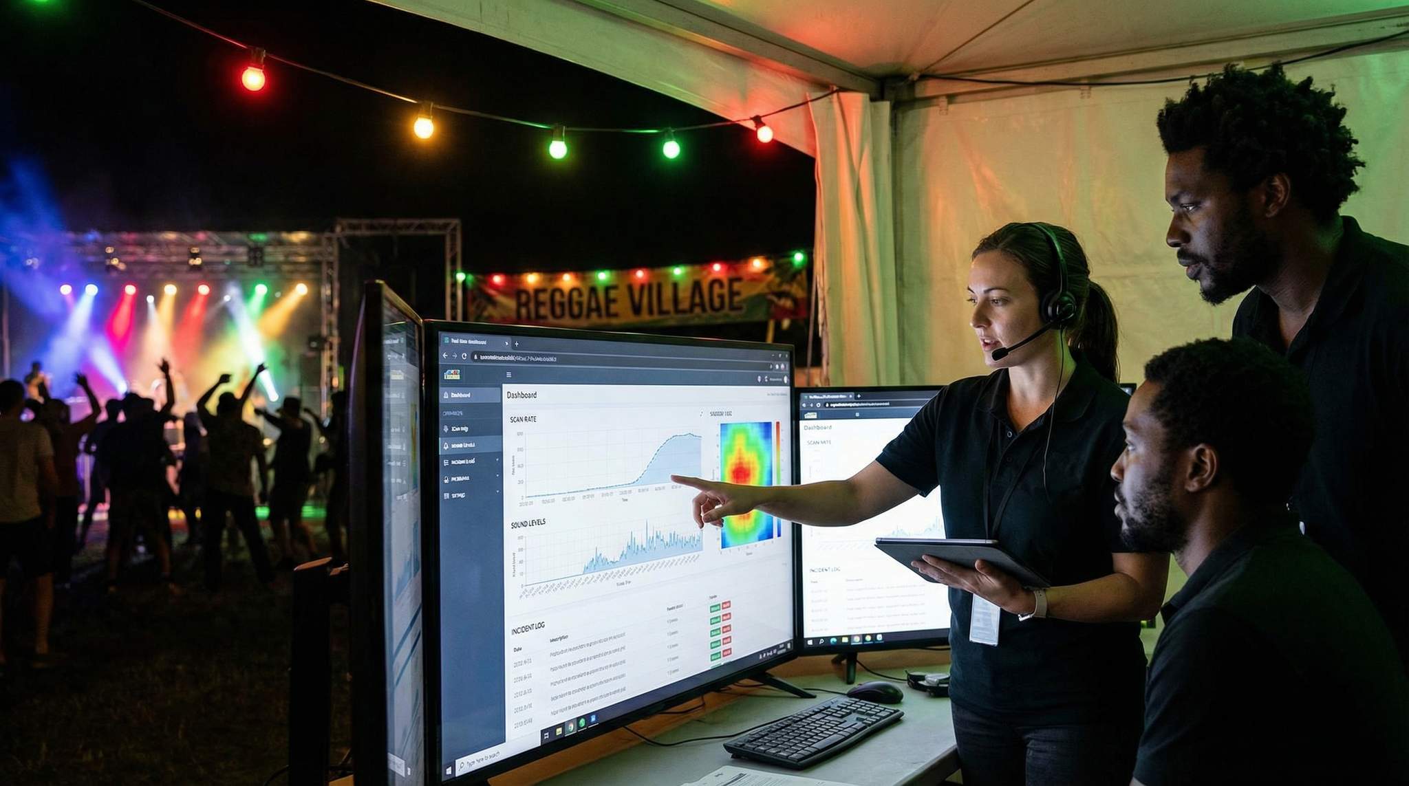 Data That Runs the Dance: Real-Time Dashboards for Reggae Festival Operations