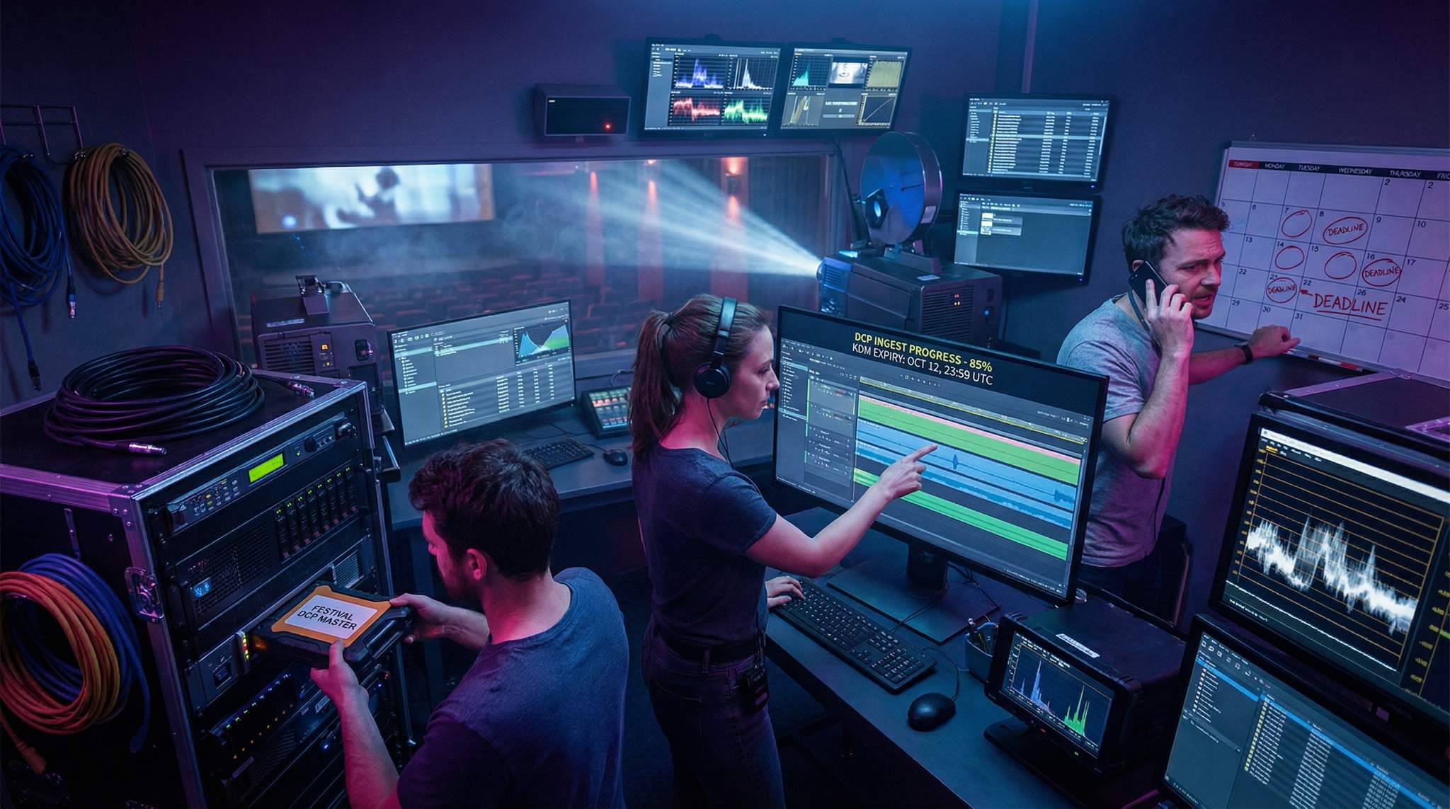 DCP 101 for Film Festivals: Specs, KDMs, and Deadlines