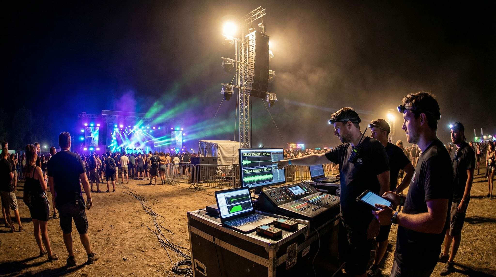 Delay Towers Without Lag: Latency Math That Matters