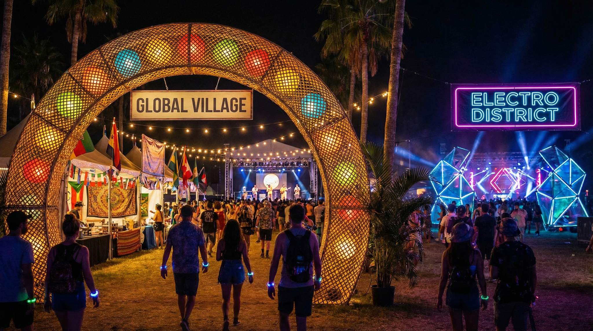 Designing Cultural Districts On-Site at Festivals
