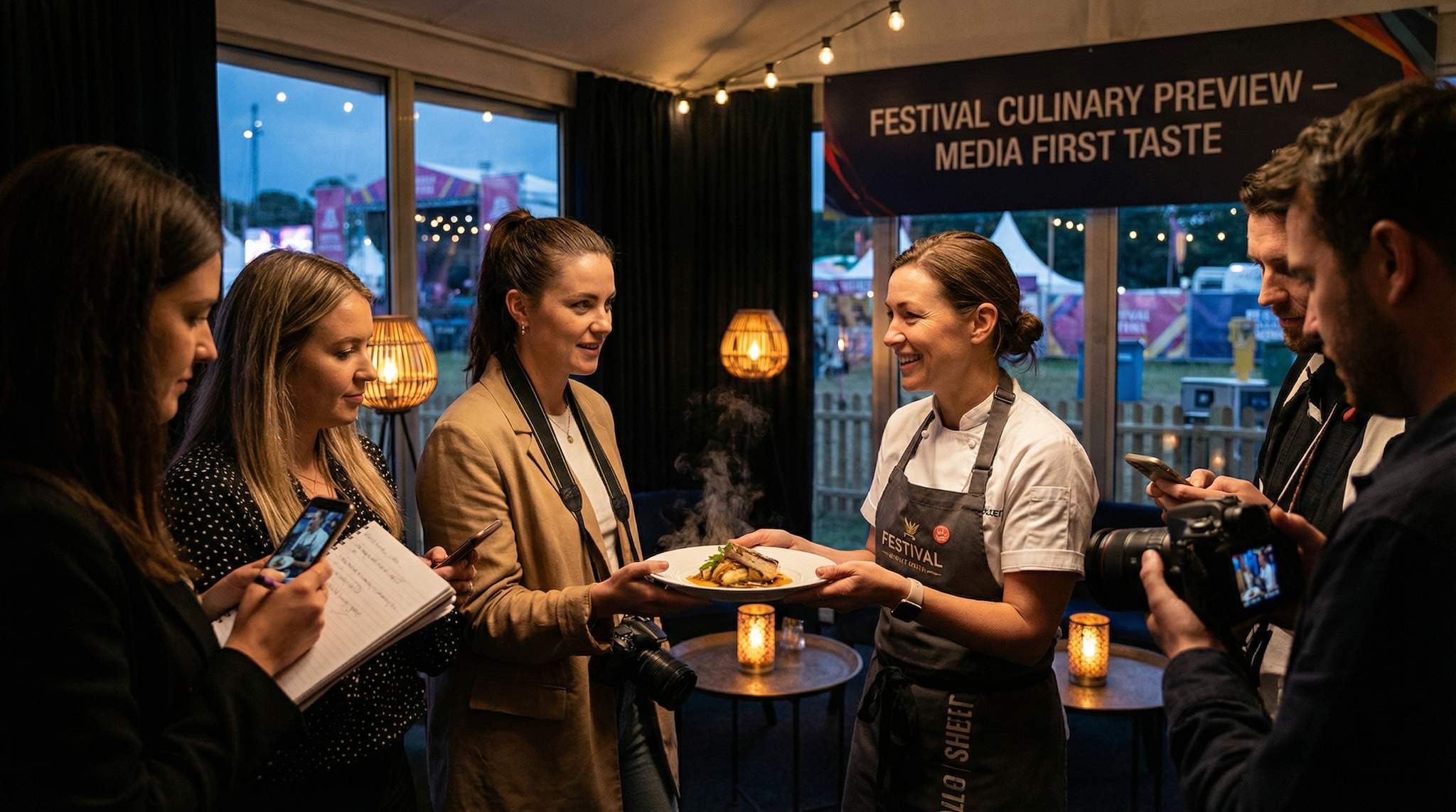 Earned Media via Chef Exclusives & First Tastes: How Food Festivals Can Land Press Coverage