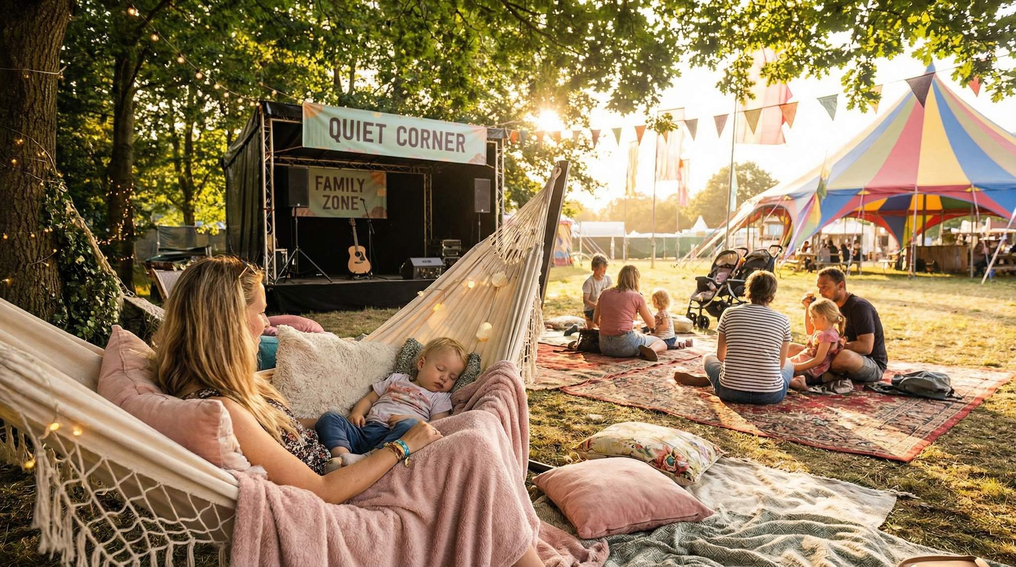 Families Welcome: Quiet Corners and Nap Windows at Boutique Festivals
