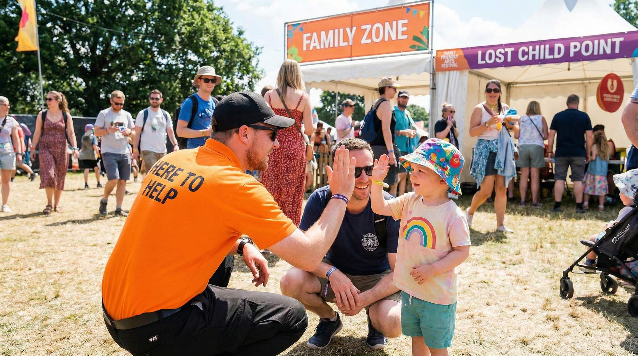 Family-Friendly Festival Security: Approachable, Visible, and Child-Centric
