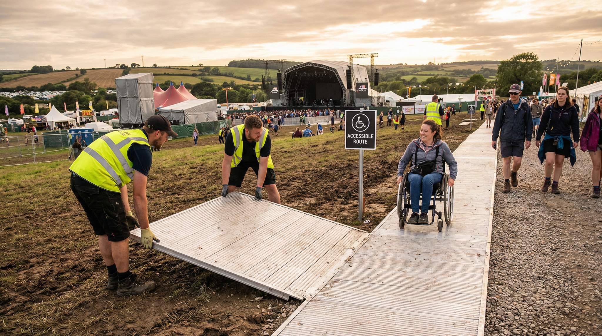 Festival Accessibility on Uneven Ground: Do the Work Early