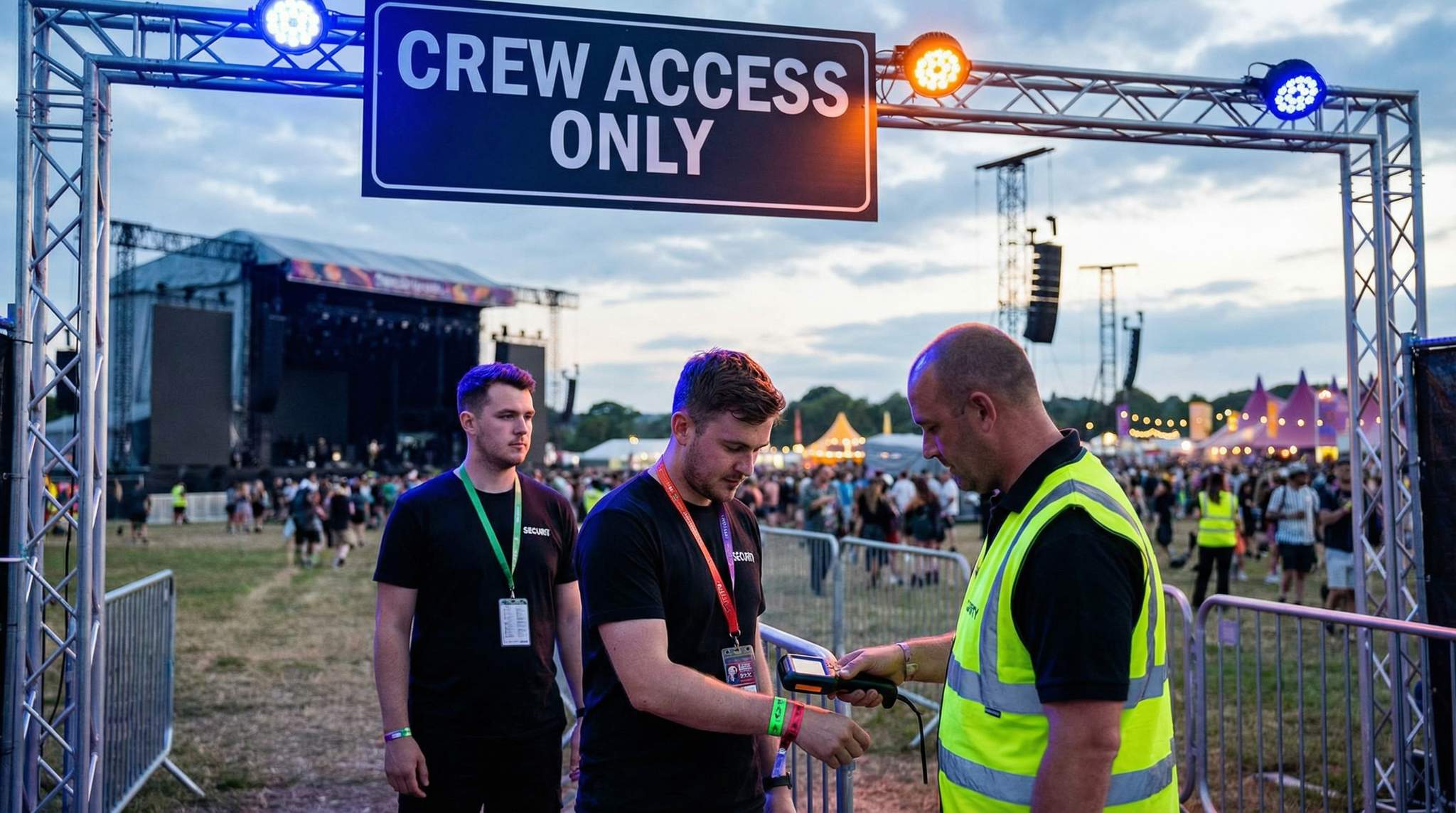 Festival Credentialing at Scale: Zones, Roles, and Reasons