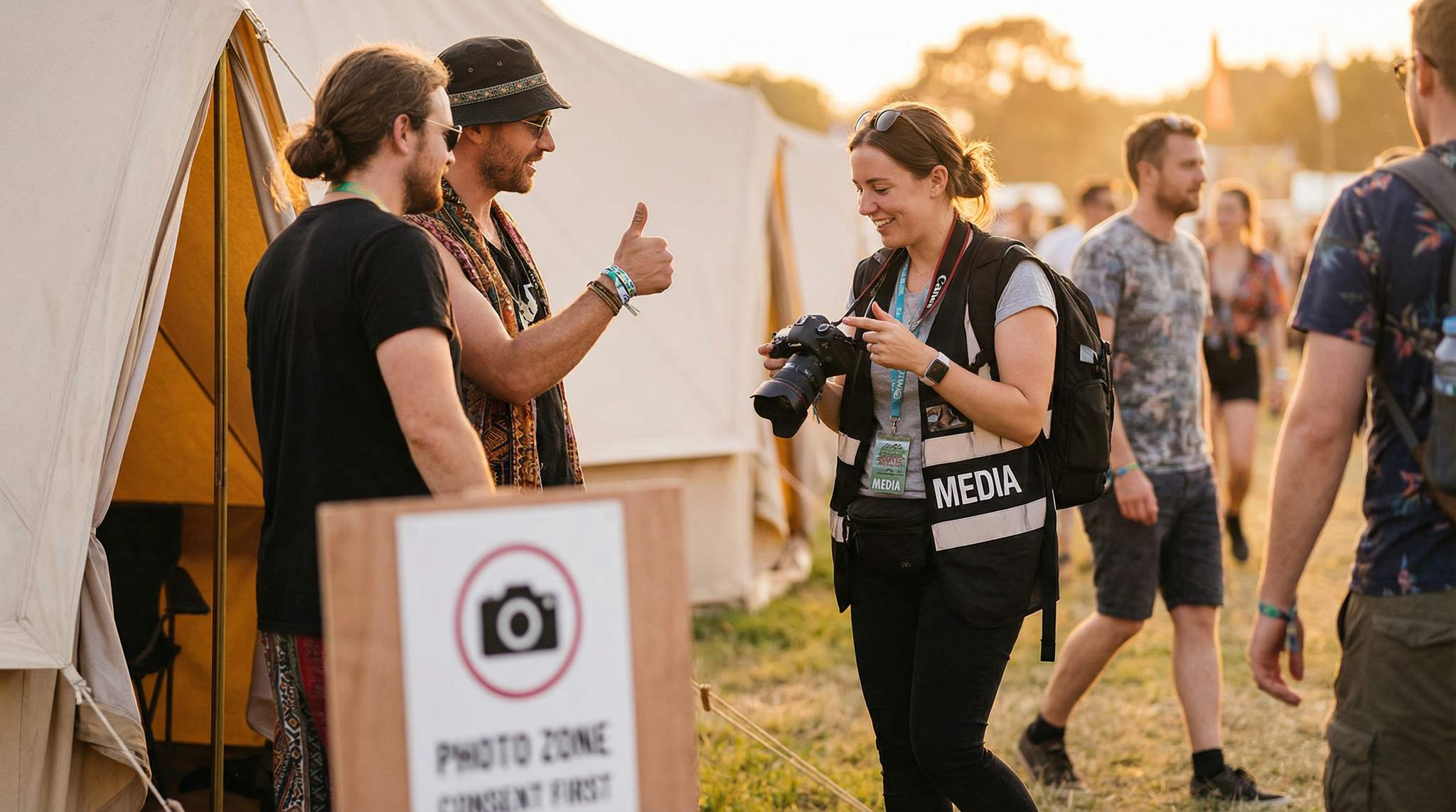 Festival Photos With Consent: Small Crew, Big Respect