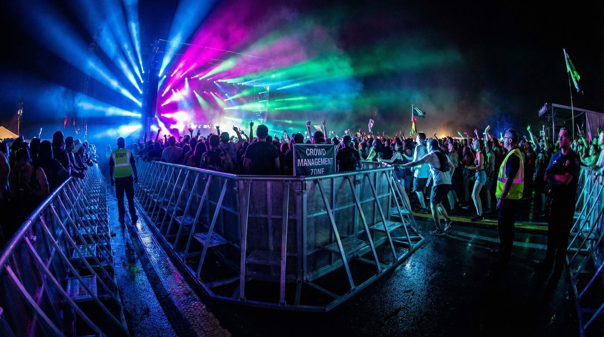 Festival Pit Design: Barriers, Pens, and Pressure Releases