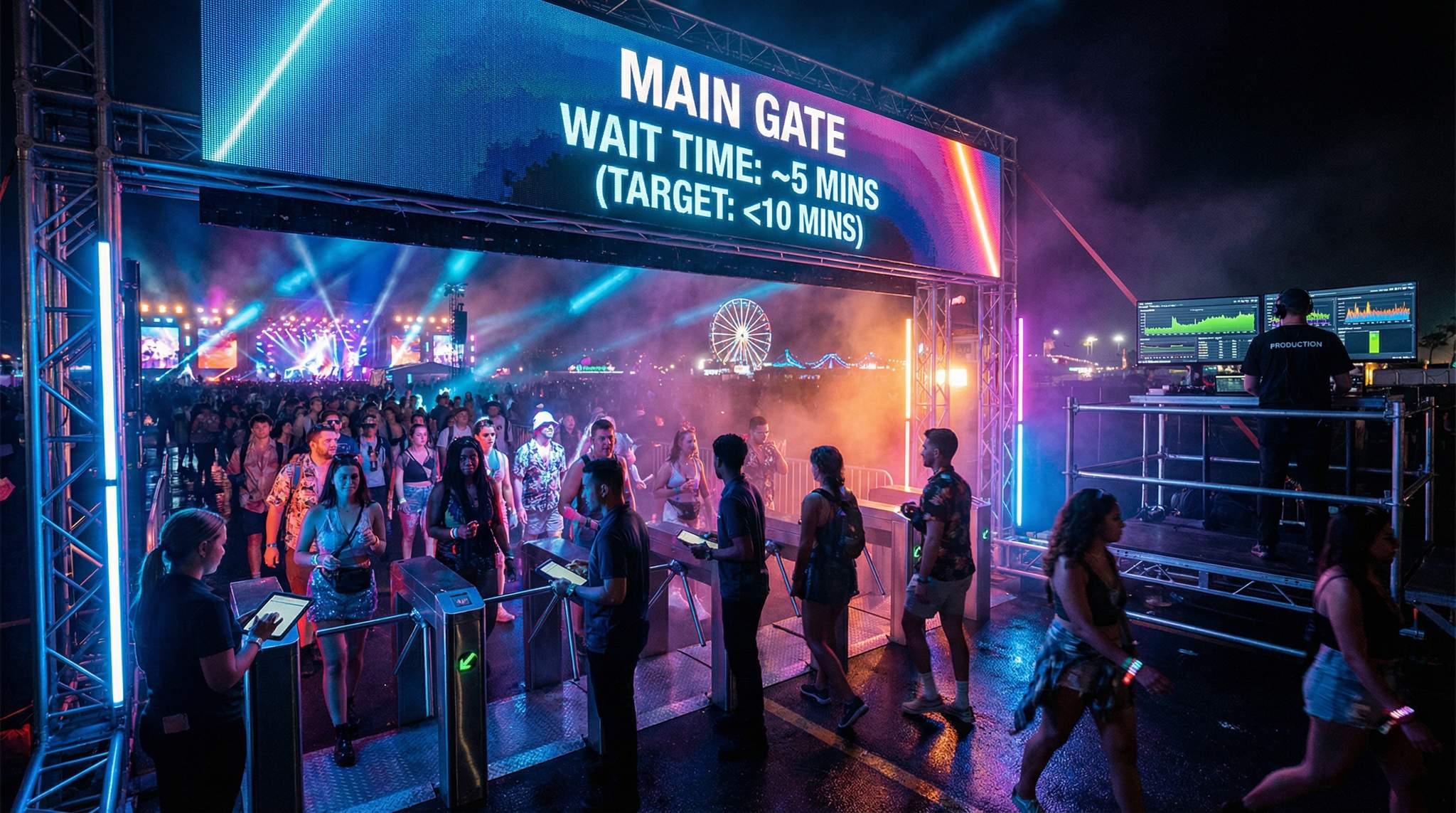 Long lines don&#8217;t have to ruin your festival.
