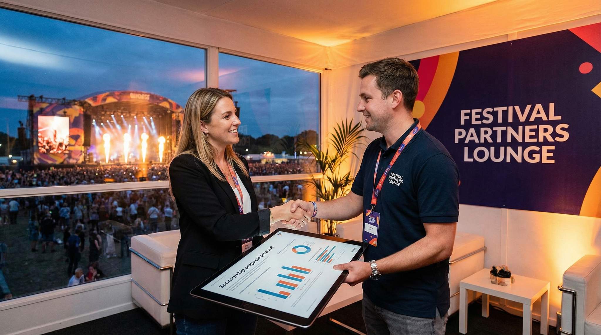 Attract festival sponsors – and keep them.
