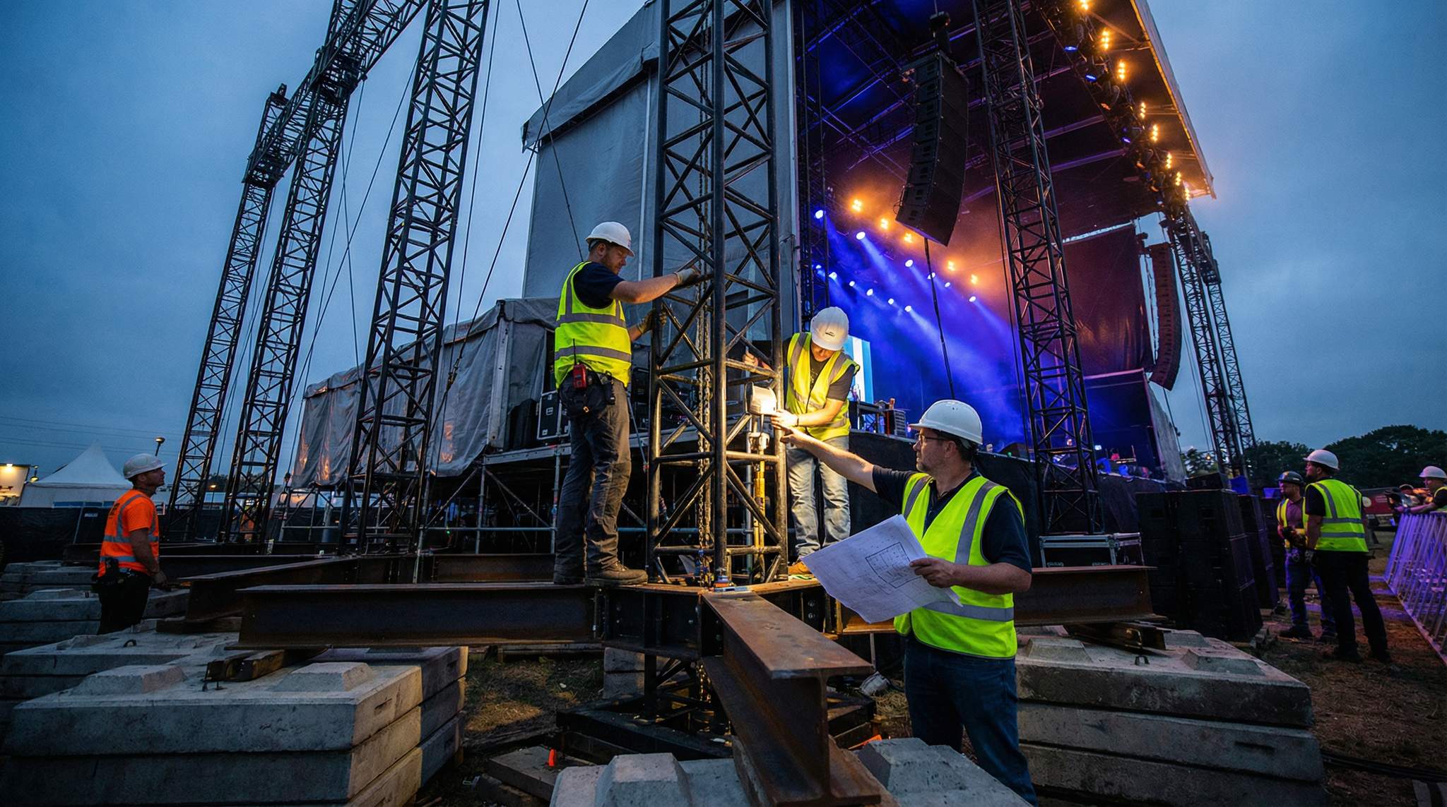 Keep your festival stage safe.
