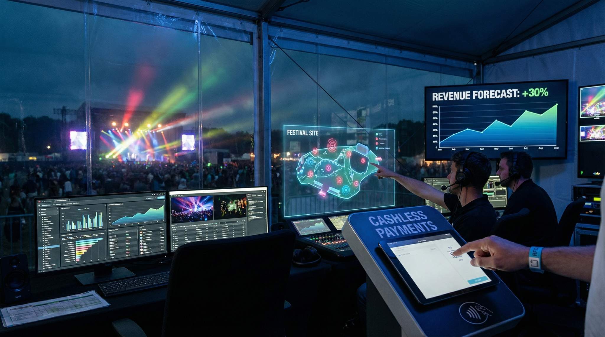 From AI to RFID, discover how cutting-edge tech is transforming festival planning, fan experiences, and safety – driving bigger crowds and higher profits.
