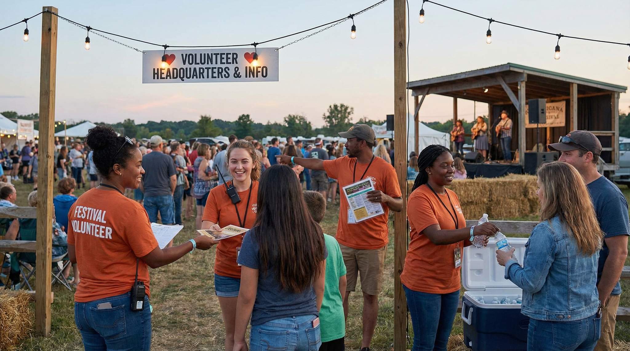 Festival Volunteer Programs Built on Hospitality