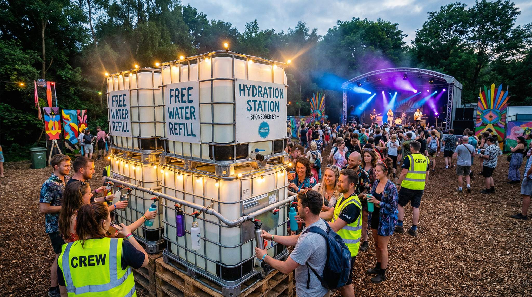 Festival Water Stewardship on a Small Budget: How Boutique Festivals Keep Attendees Hydrated